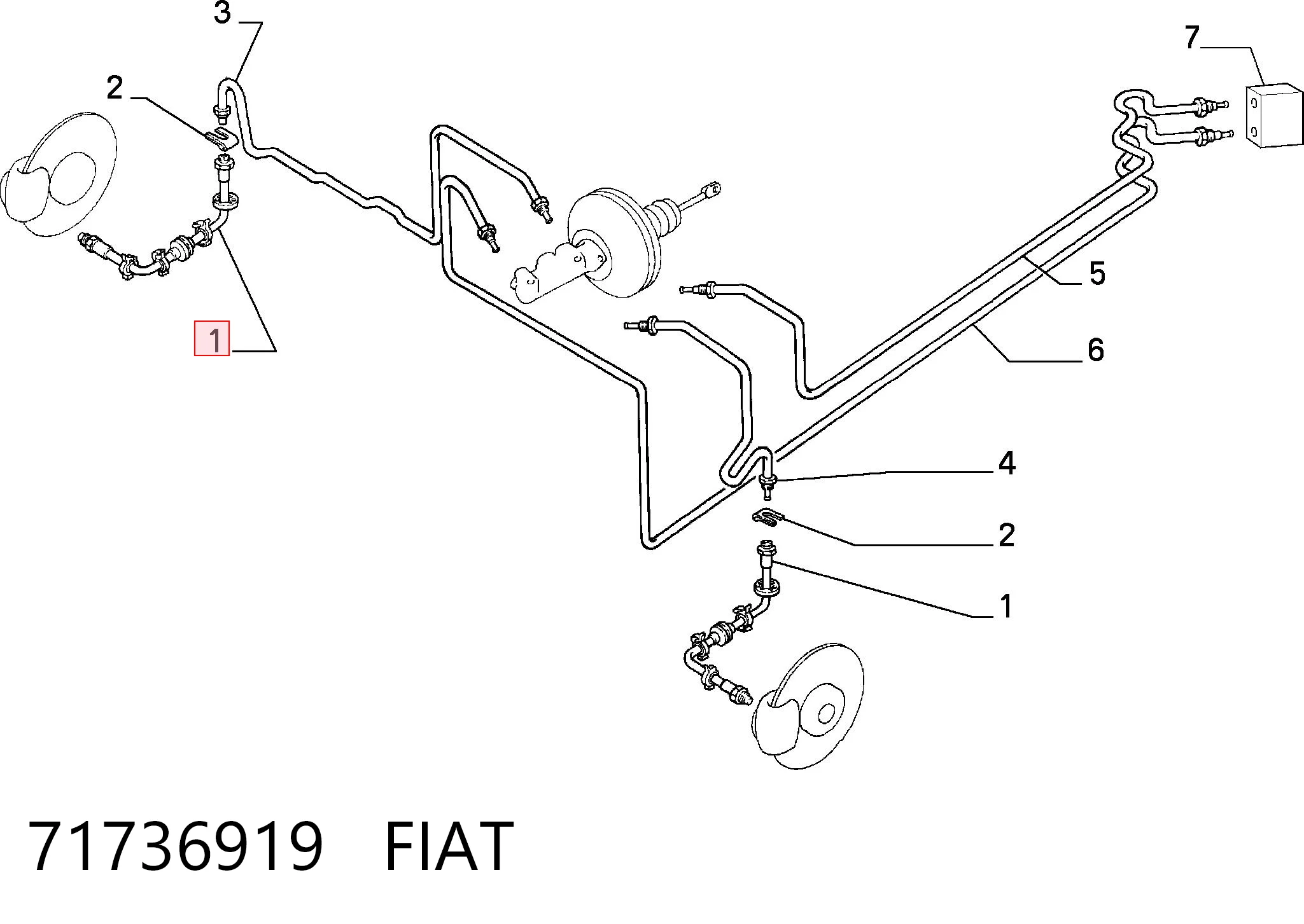 para Fiat Tempra  (159)