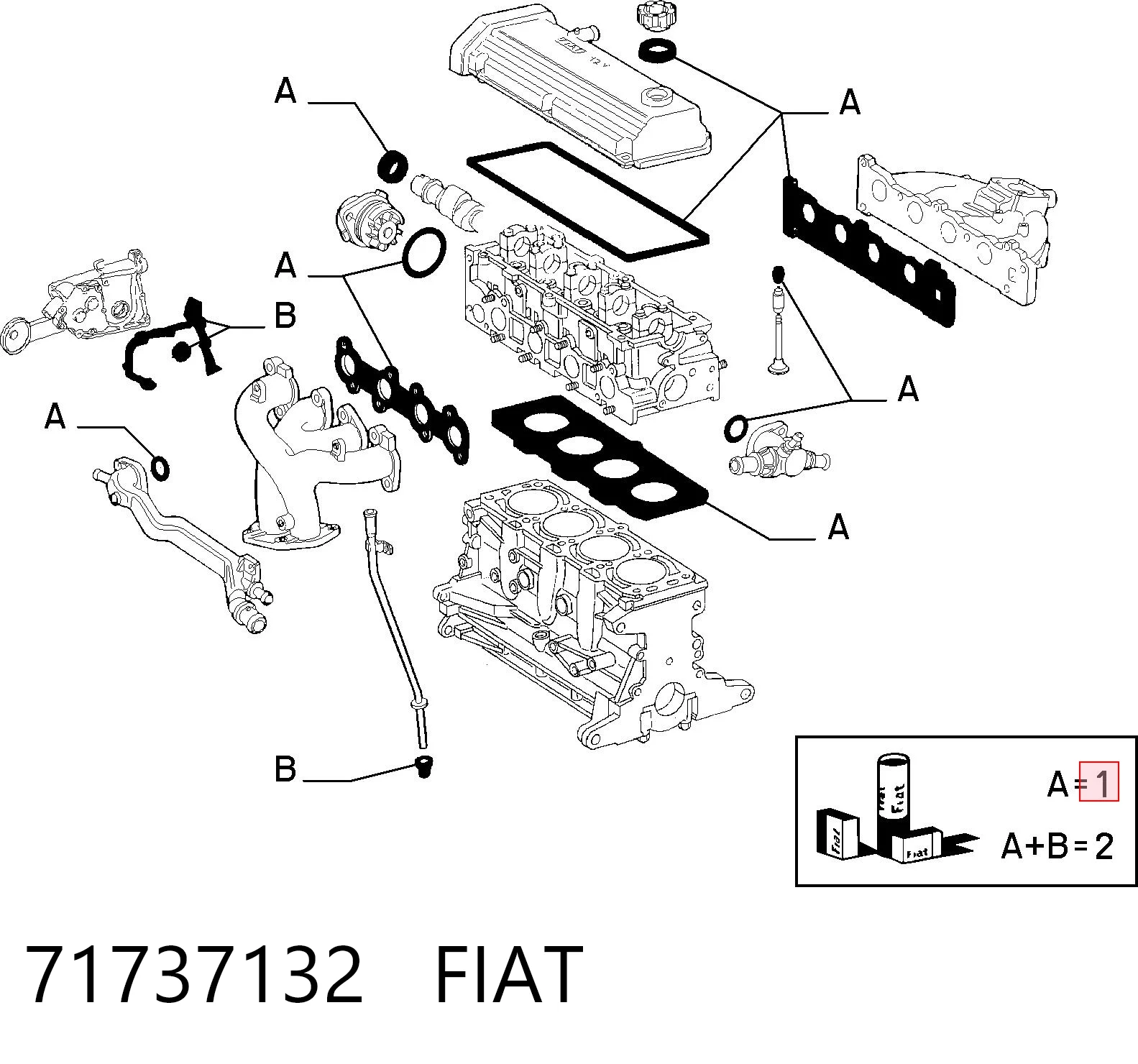 71737132 Fiat/Alfa/Lancia