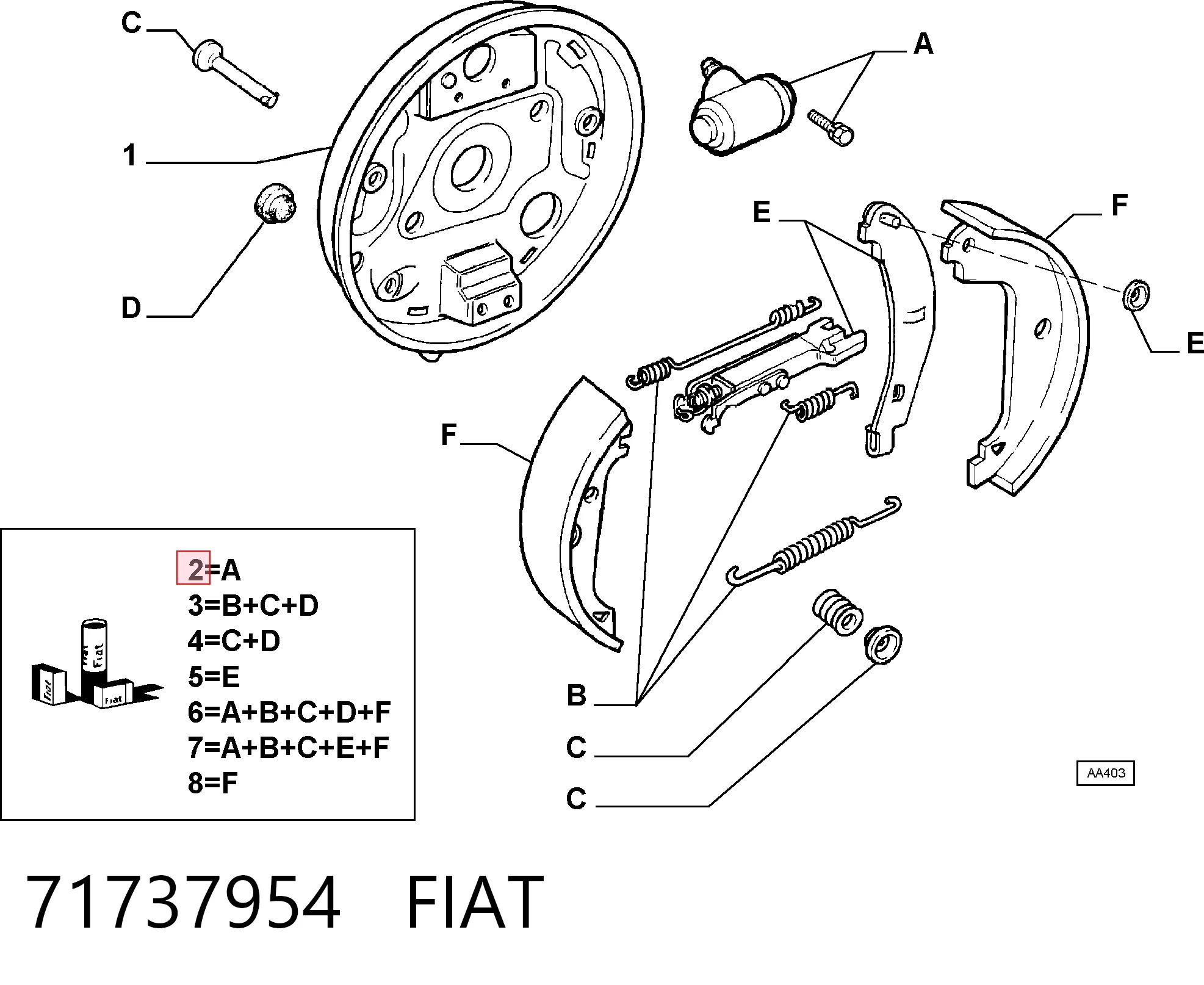 71737954 Fiat/Alfa/Lancia