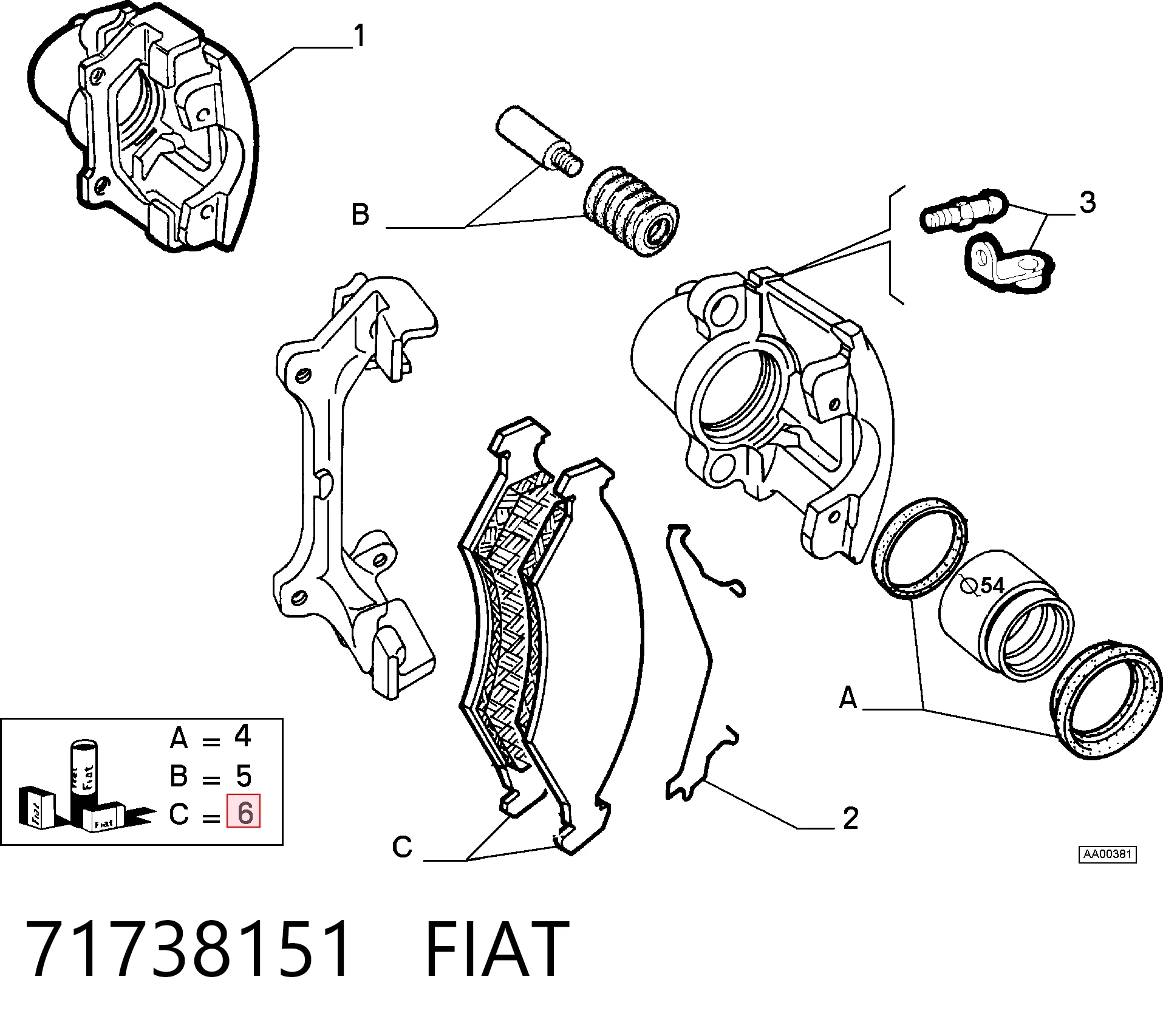 71738151 Fiat/Alfa/Lancia