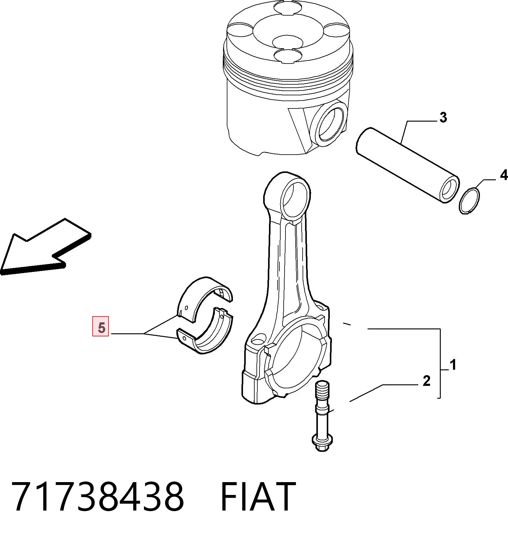 Folhas inseridas de cambota de biela, kit, padrão (STD) SM 433504004 preço, a partir de 28,85 USD