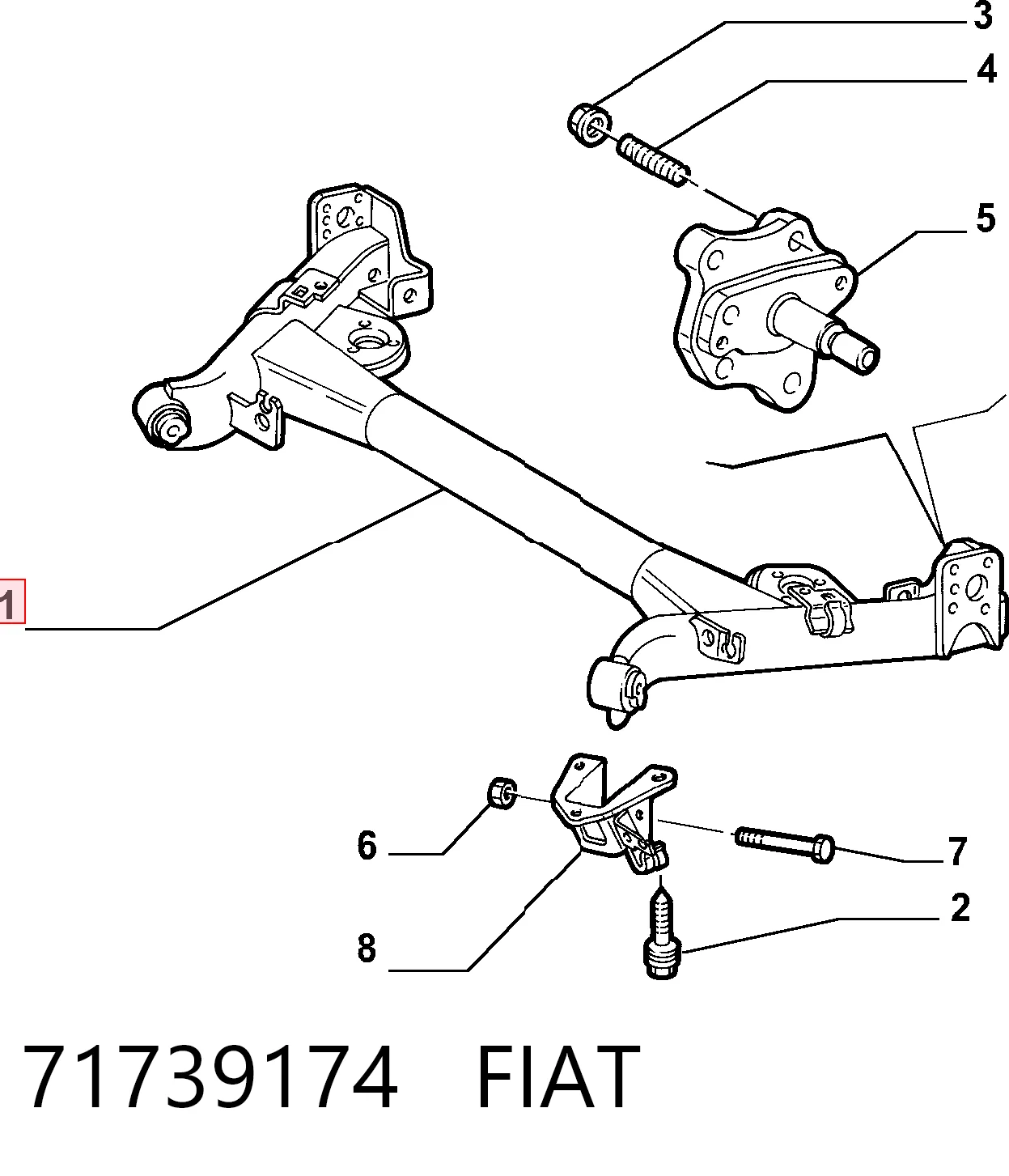71739174 Fiat/Alfa/Lancia
