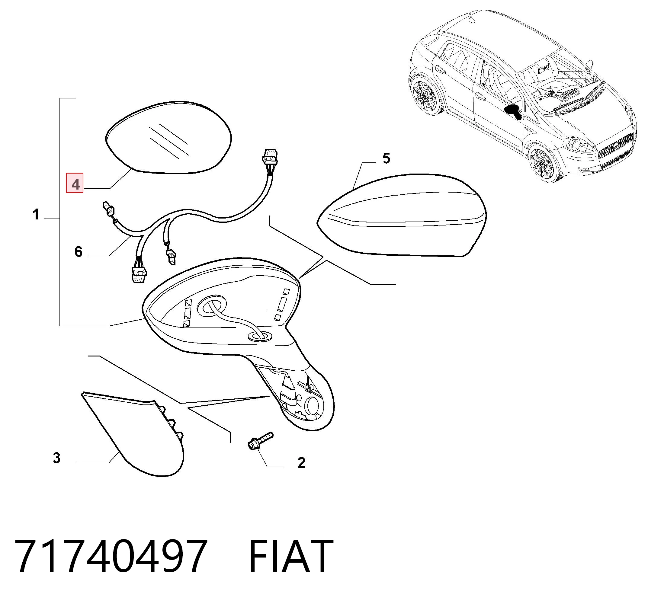 71740497 Fiat/Alfa/Lancia