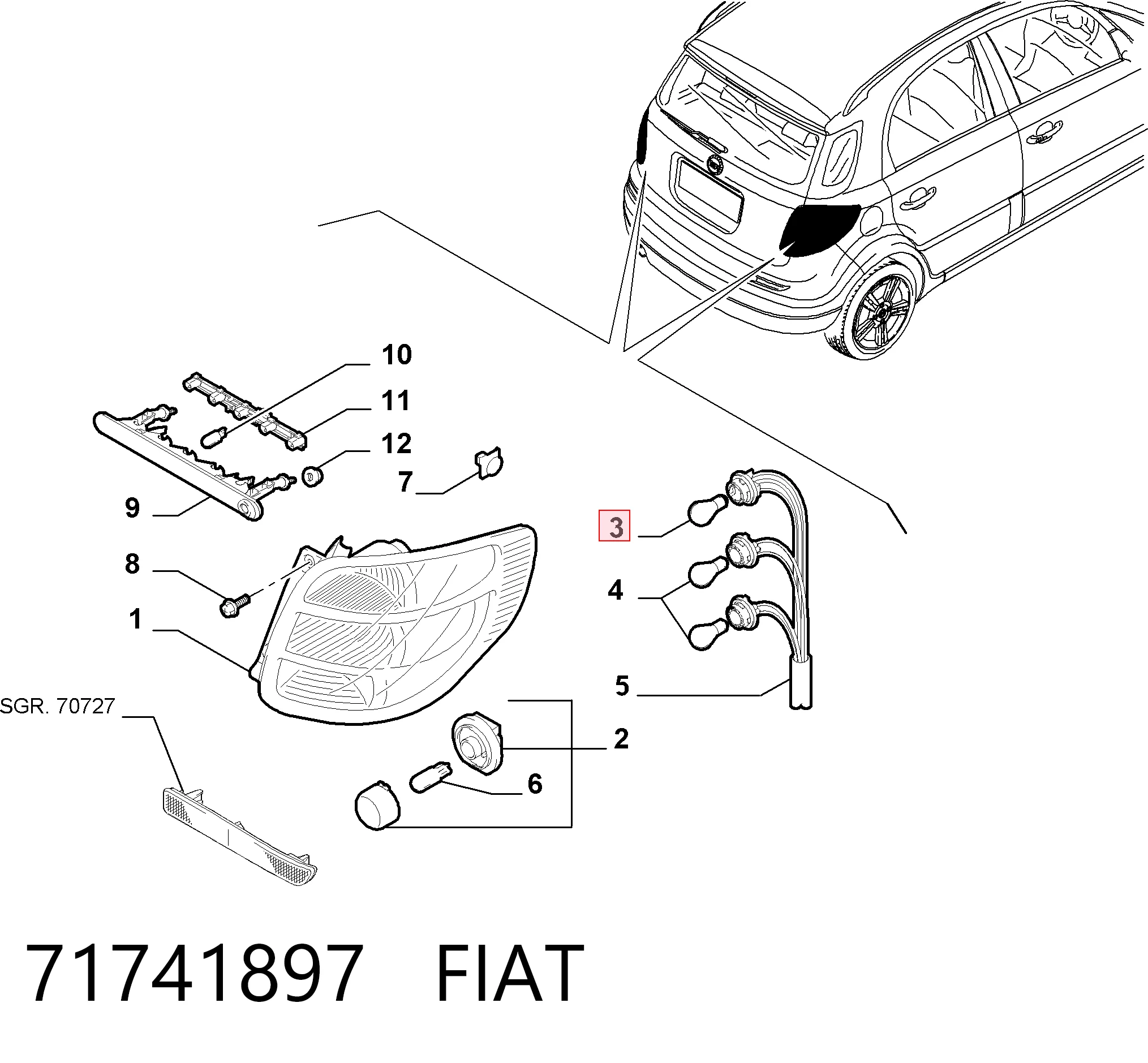 71741897 Fiat/Alfa/Lancia