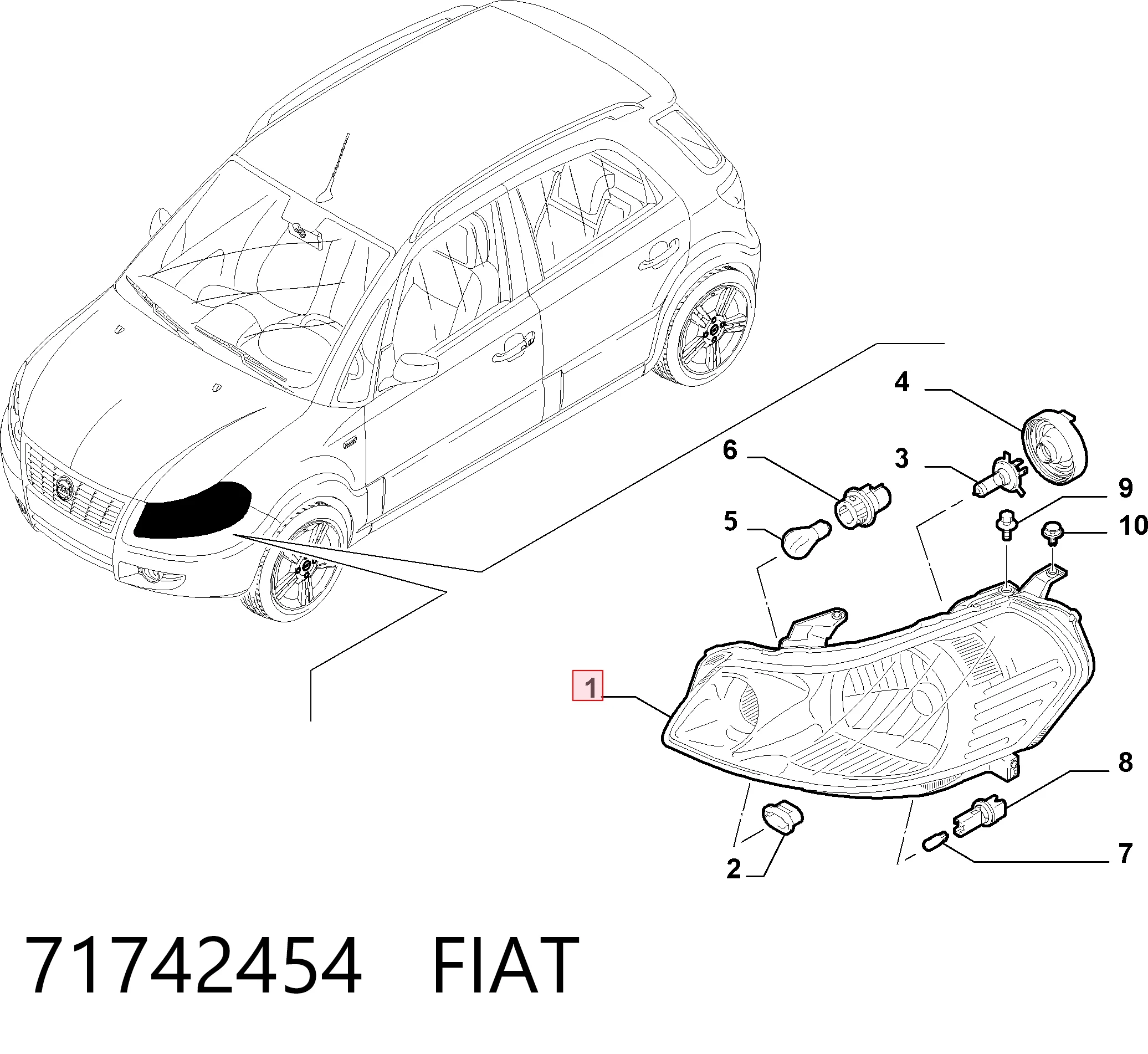 Luz esquerda Suzuki SX4 preço, a partir de 96,33 USD