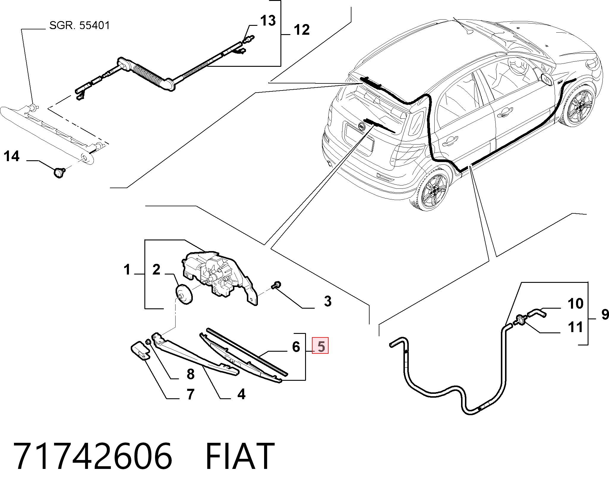 71742606 Fiat/Alfa/Lancia