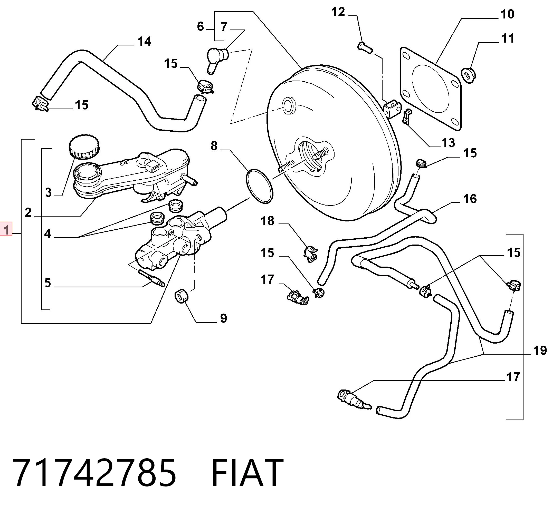 71742785 Fiat/Alfa/Lancia