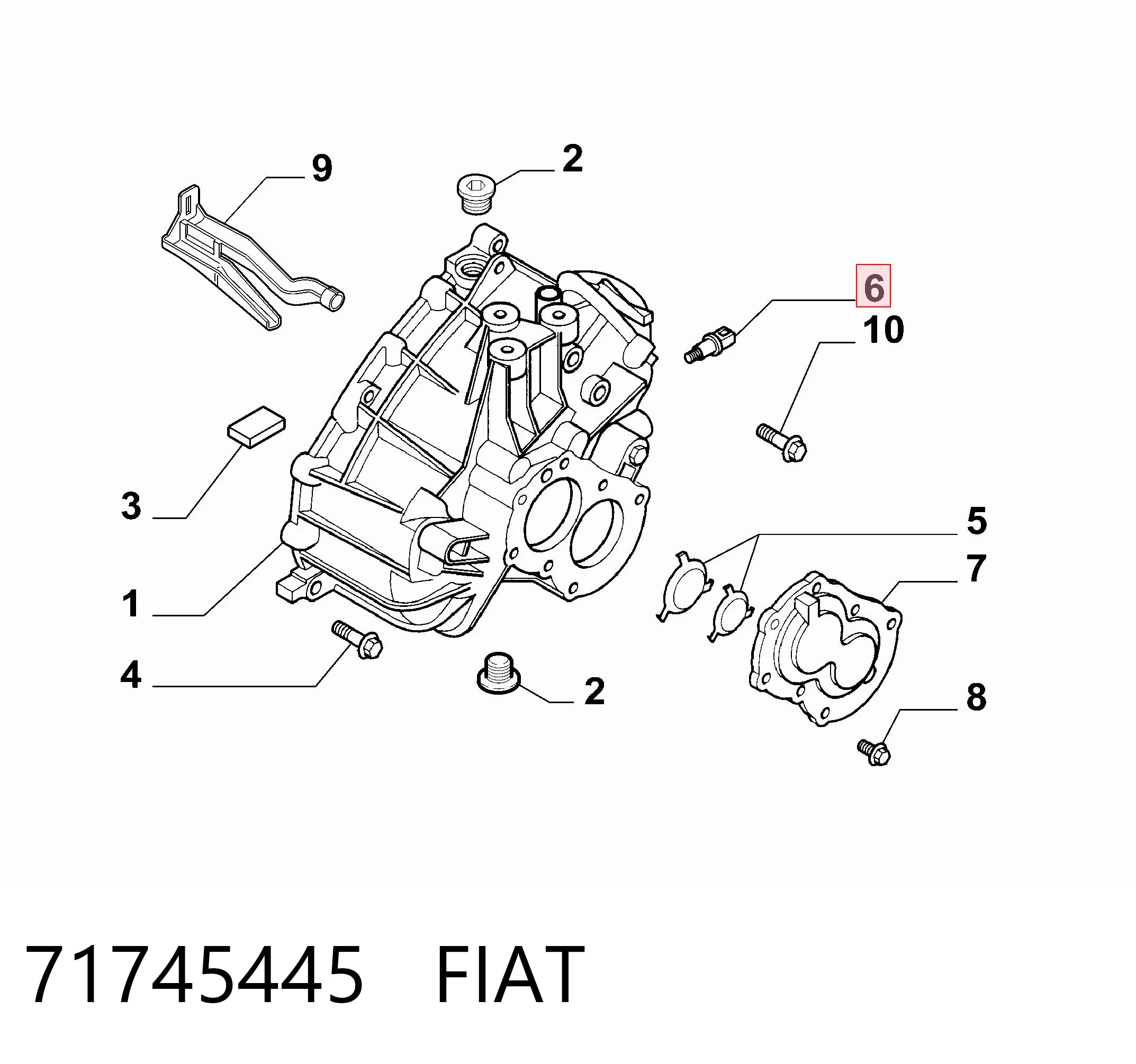 71745445 Fiat/Alfa/Lancia