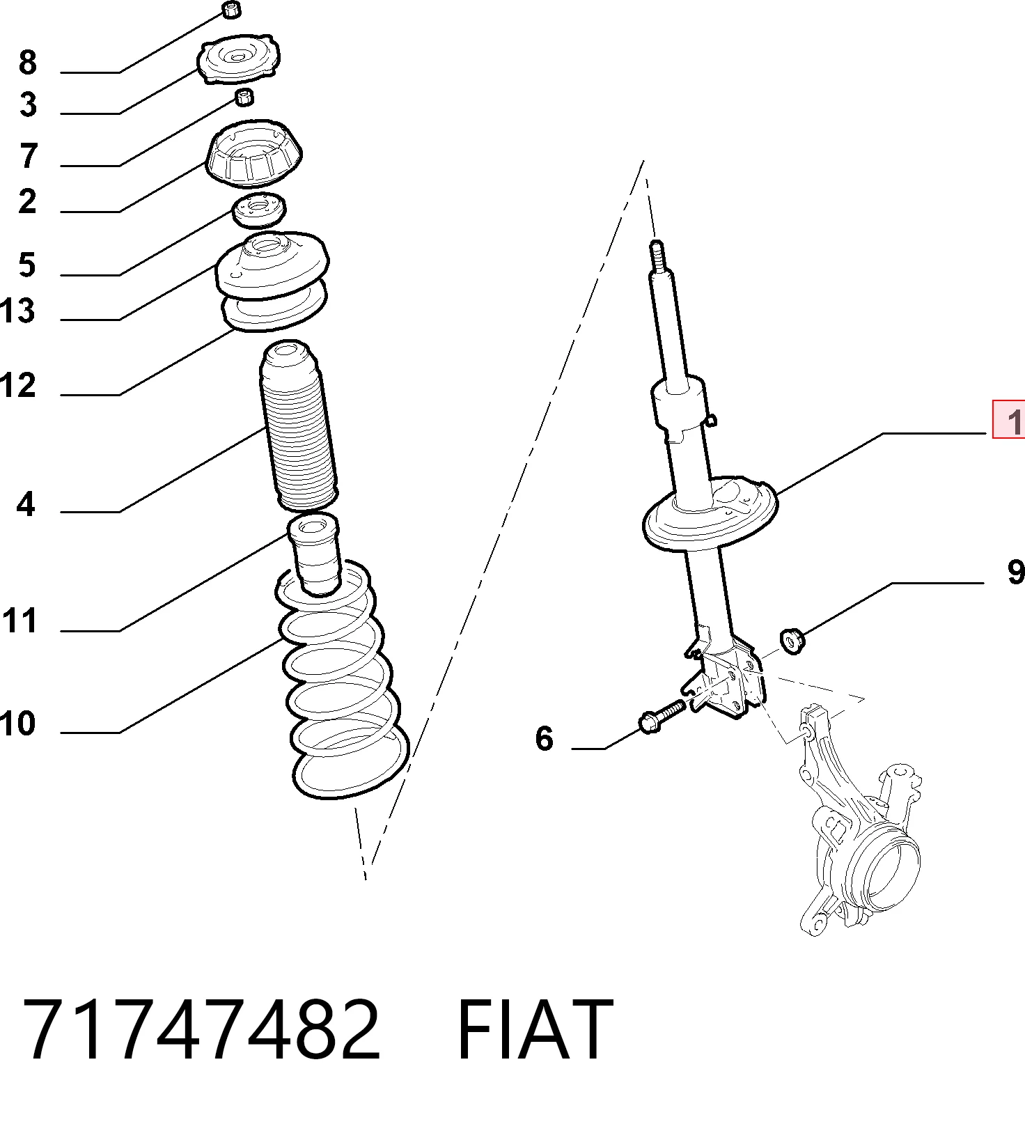 71747482 Fiat/Alfa/Lancia