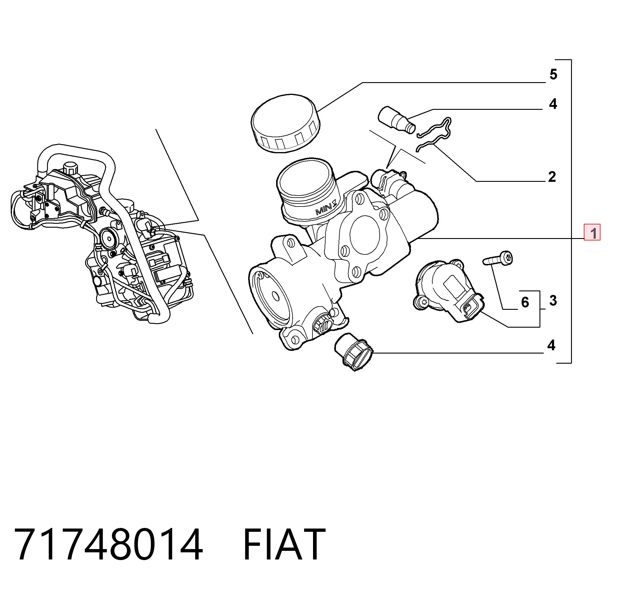 Compre Atuador (acionador) de seleção de velocidades Alfa Romeo 159 