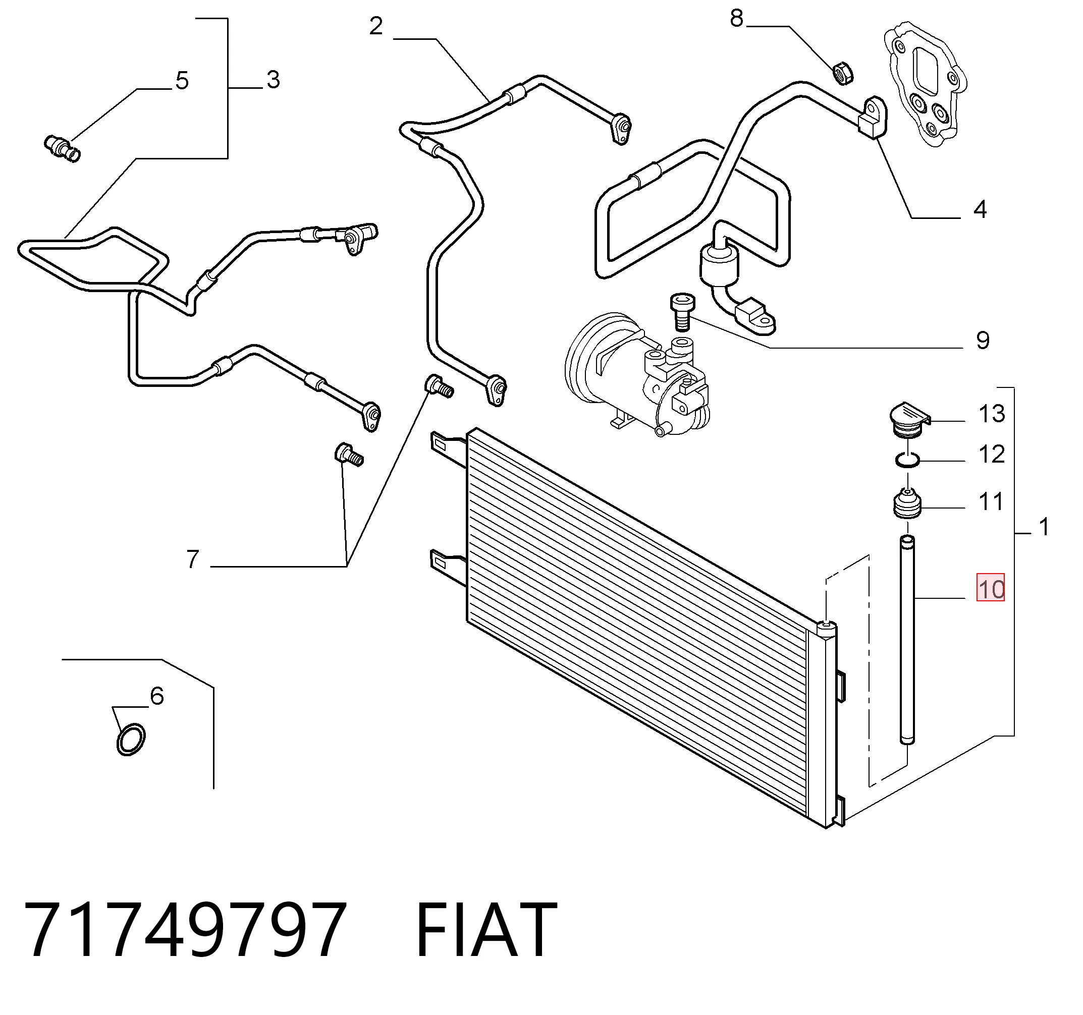 71749797 Fiat/Alfa/Lancia