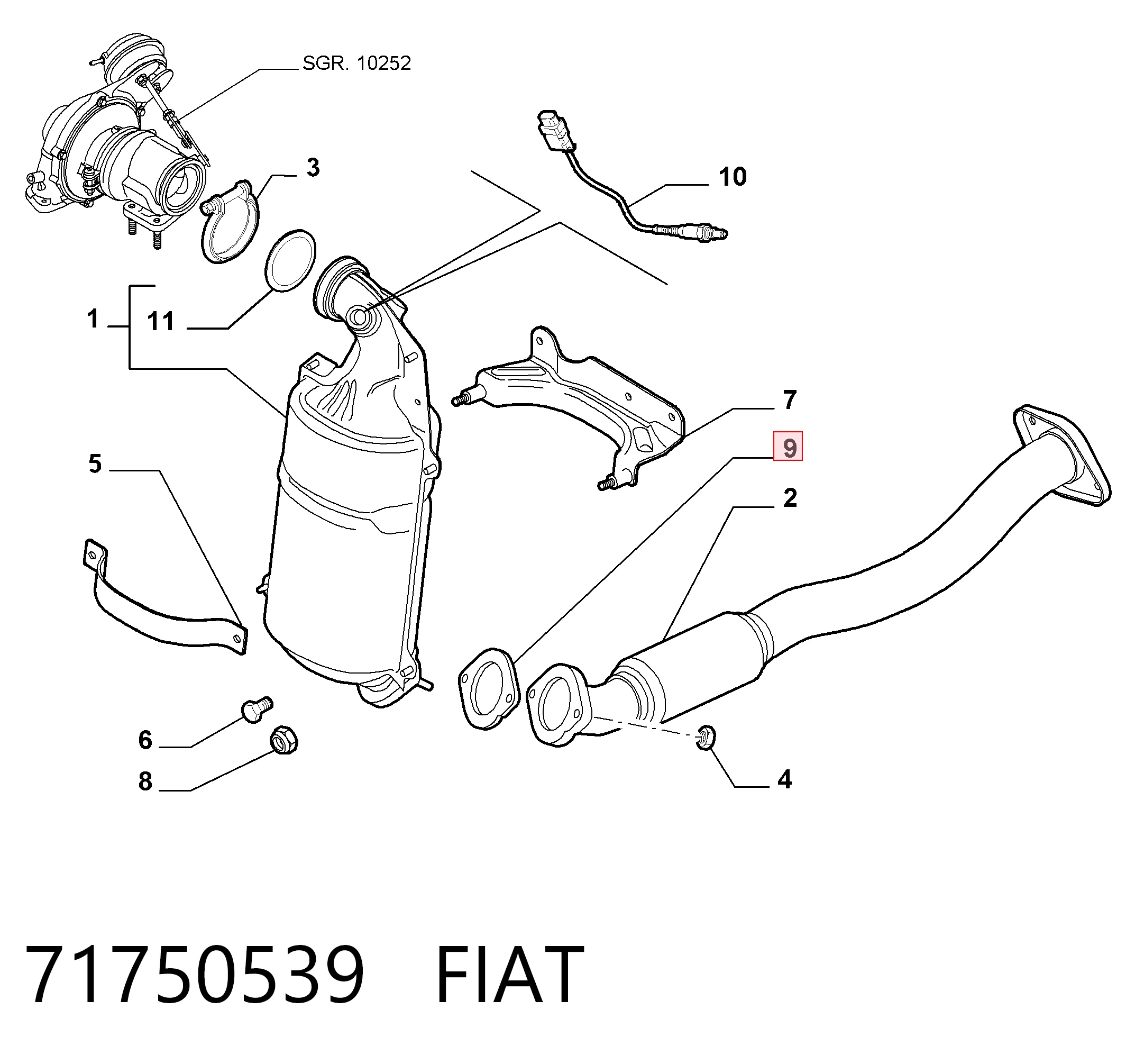 Vedante de tubo de admissão do silenciador Jeep Compass  MP
