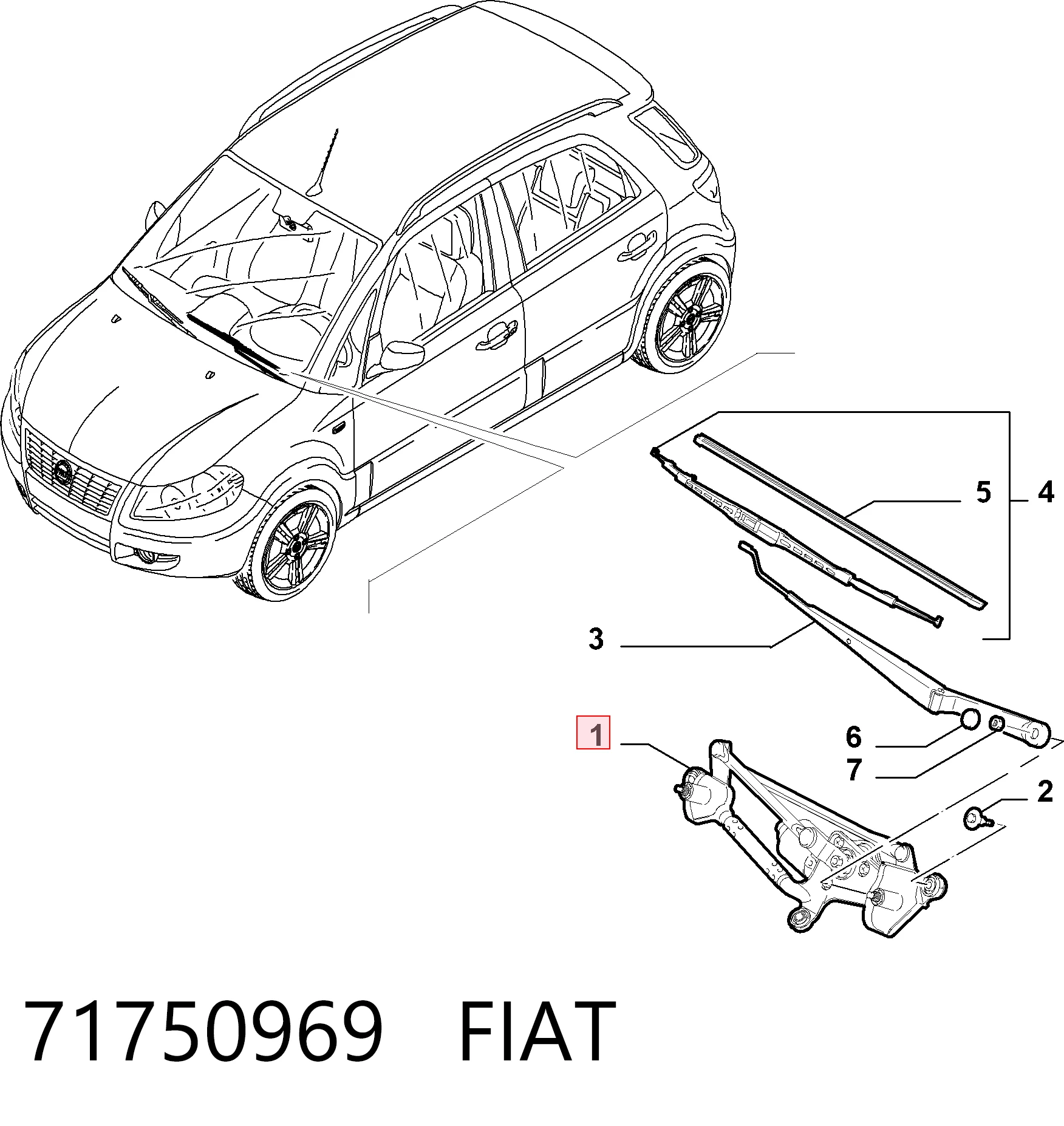 Compre Motor de limpador pára-brisas do pára-brisas Suzuki SX4 
