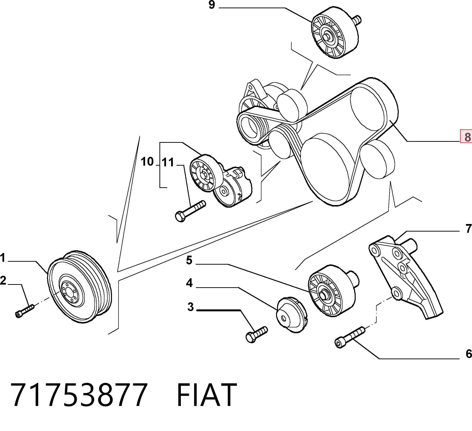 71753877 Fiat/Alfa/Lancia