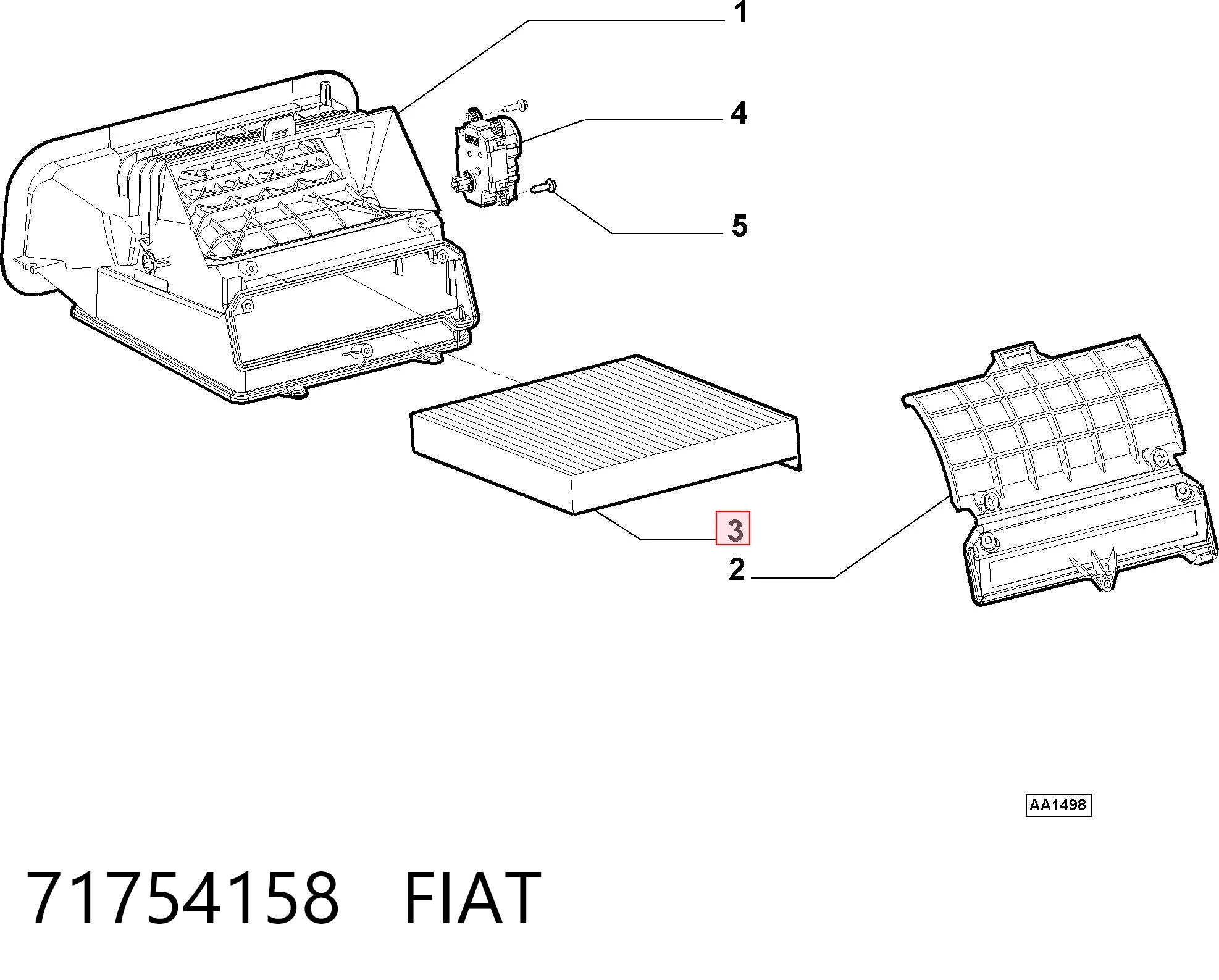 71754158 Fiat/Alfa/Lancia