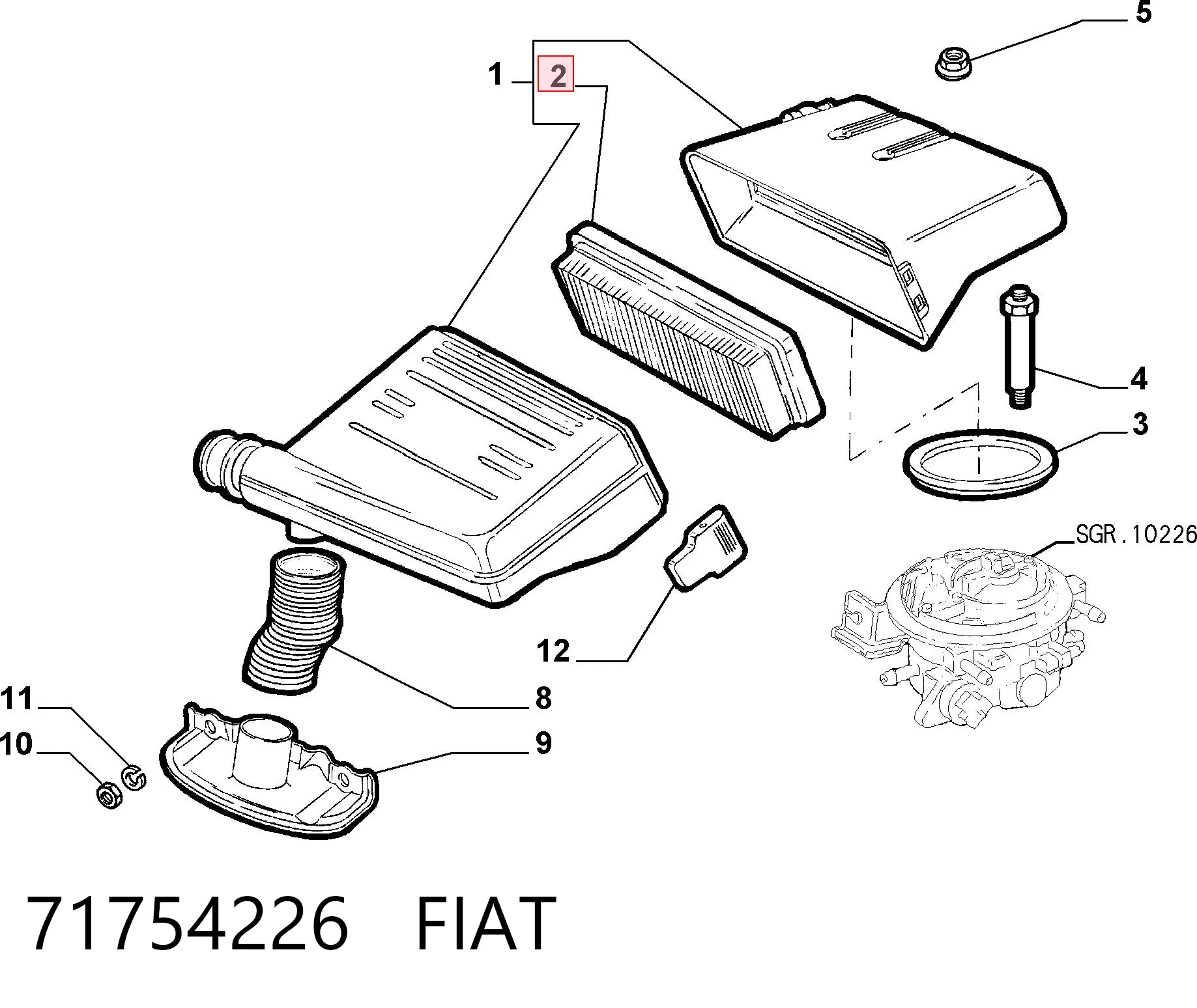 71754226 Fiat/Alfa/Lancia