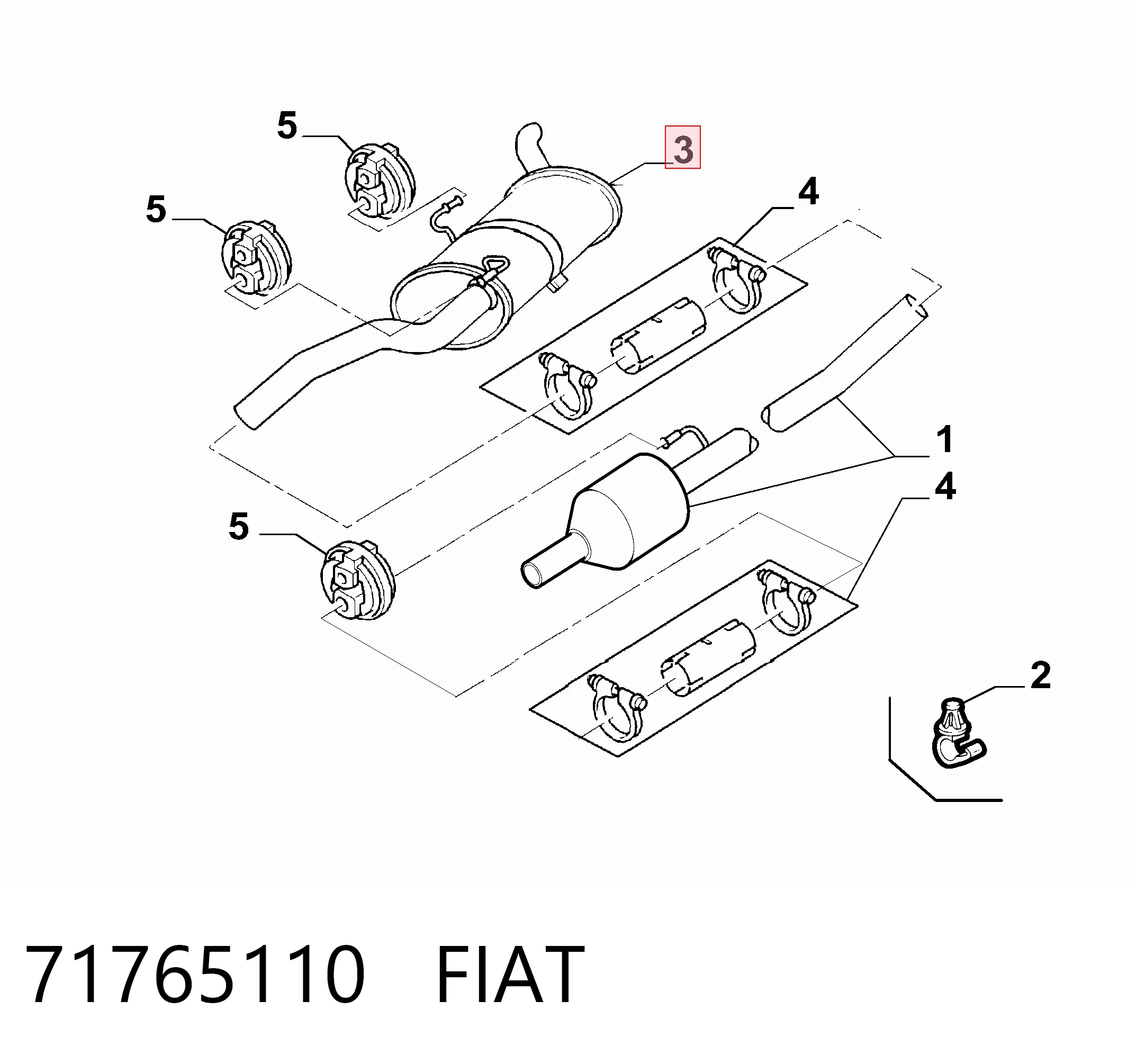 71765110 Fiat/Alfa/Lancia