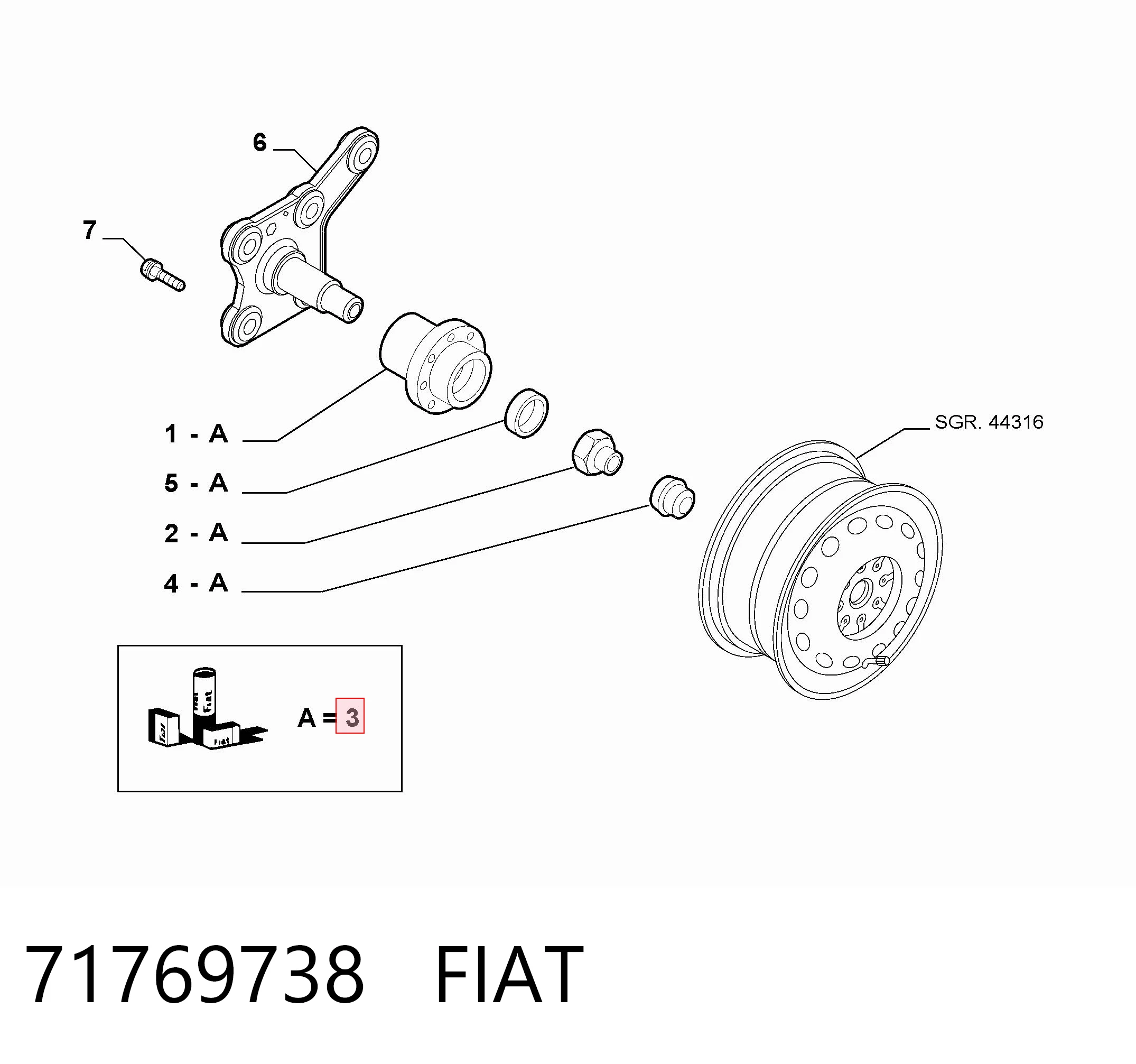 71769738 Fiat/Alfa/Lancia
