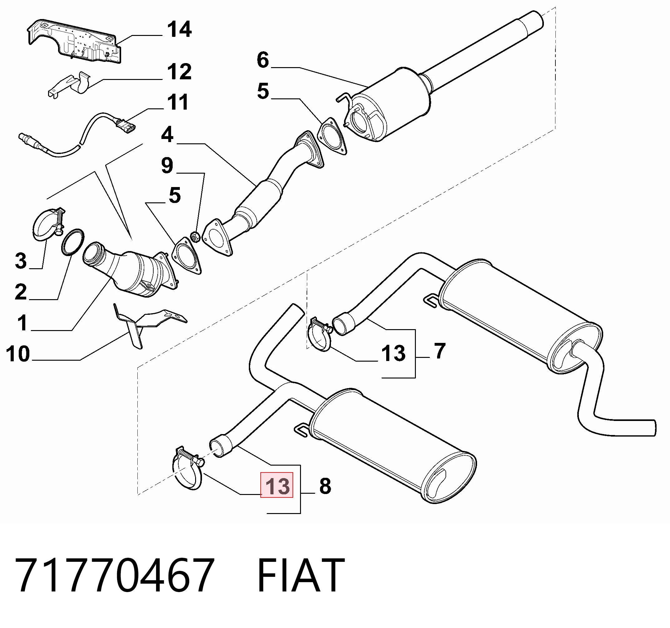 71770467 Fiat/Alfa/Lancia