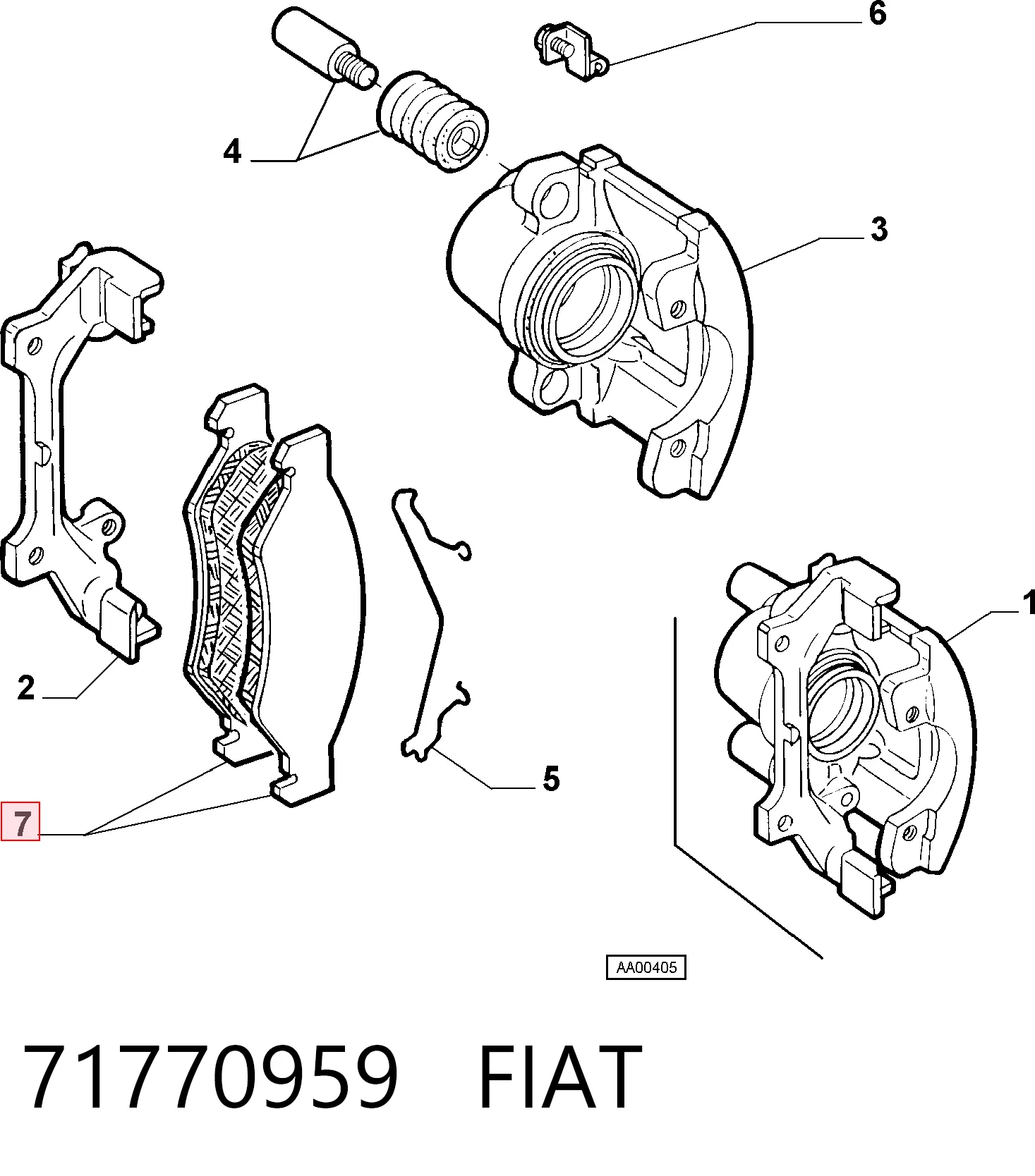 71770959 Fiat/Alfa/Lancia