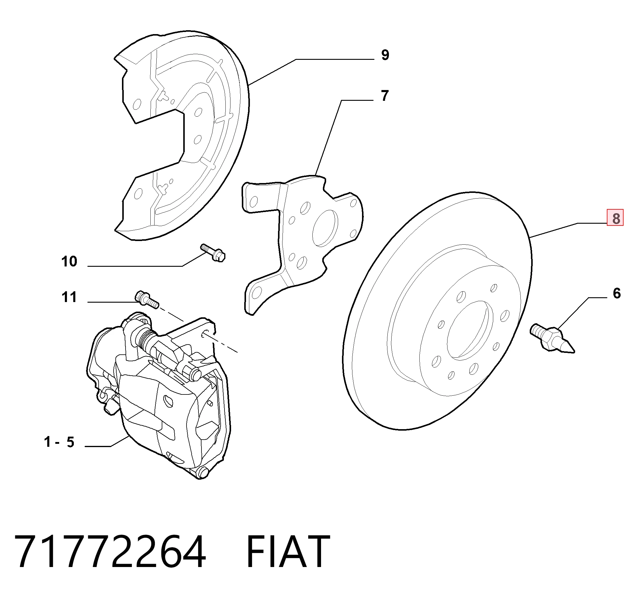 71772264 Fiat/Alfa/Lancia