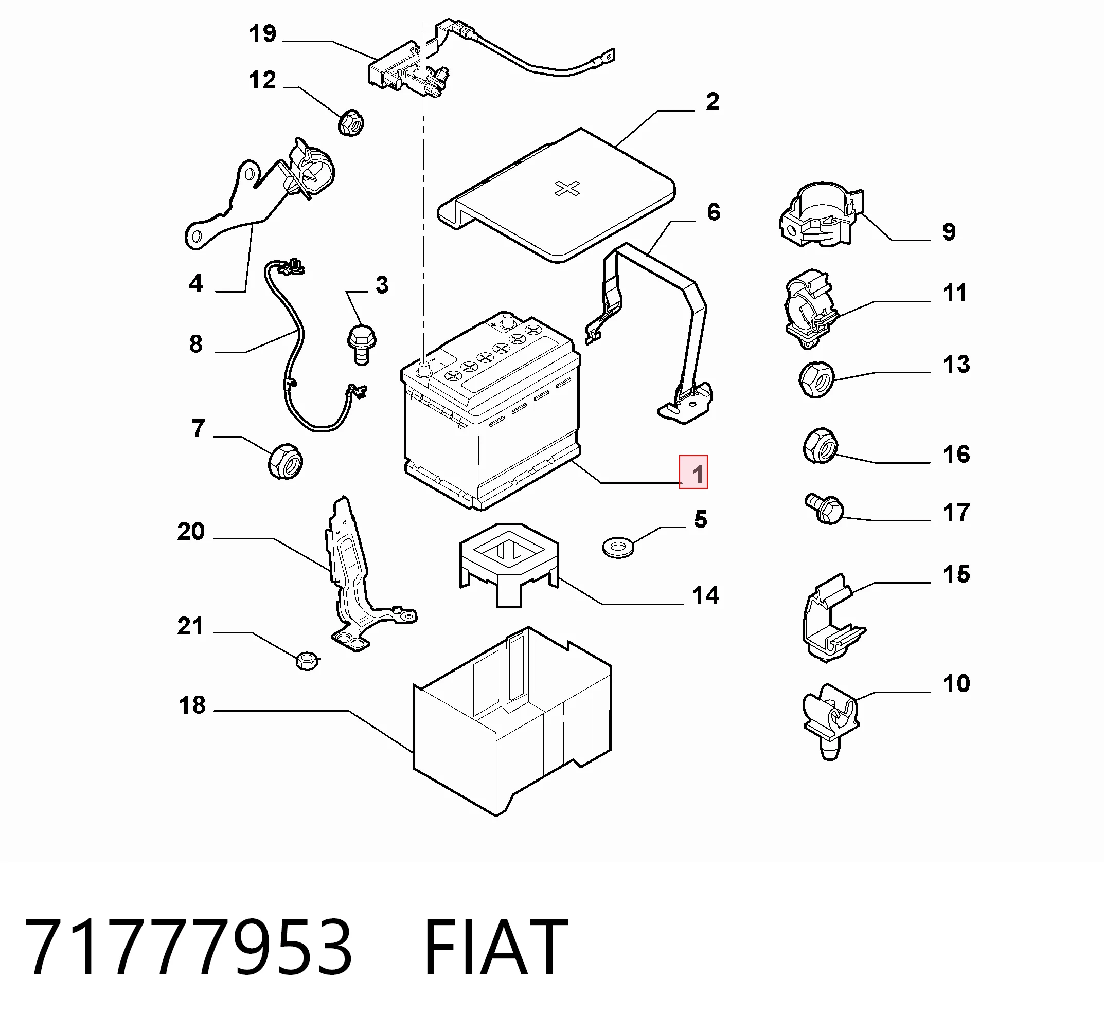 71777953 Fiat/Alfa/Lancia