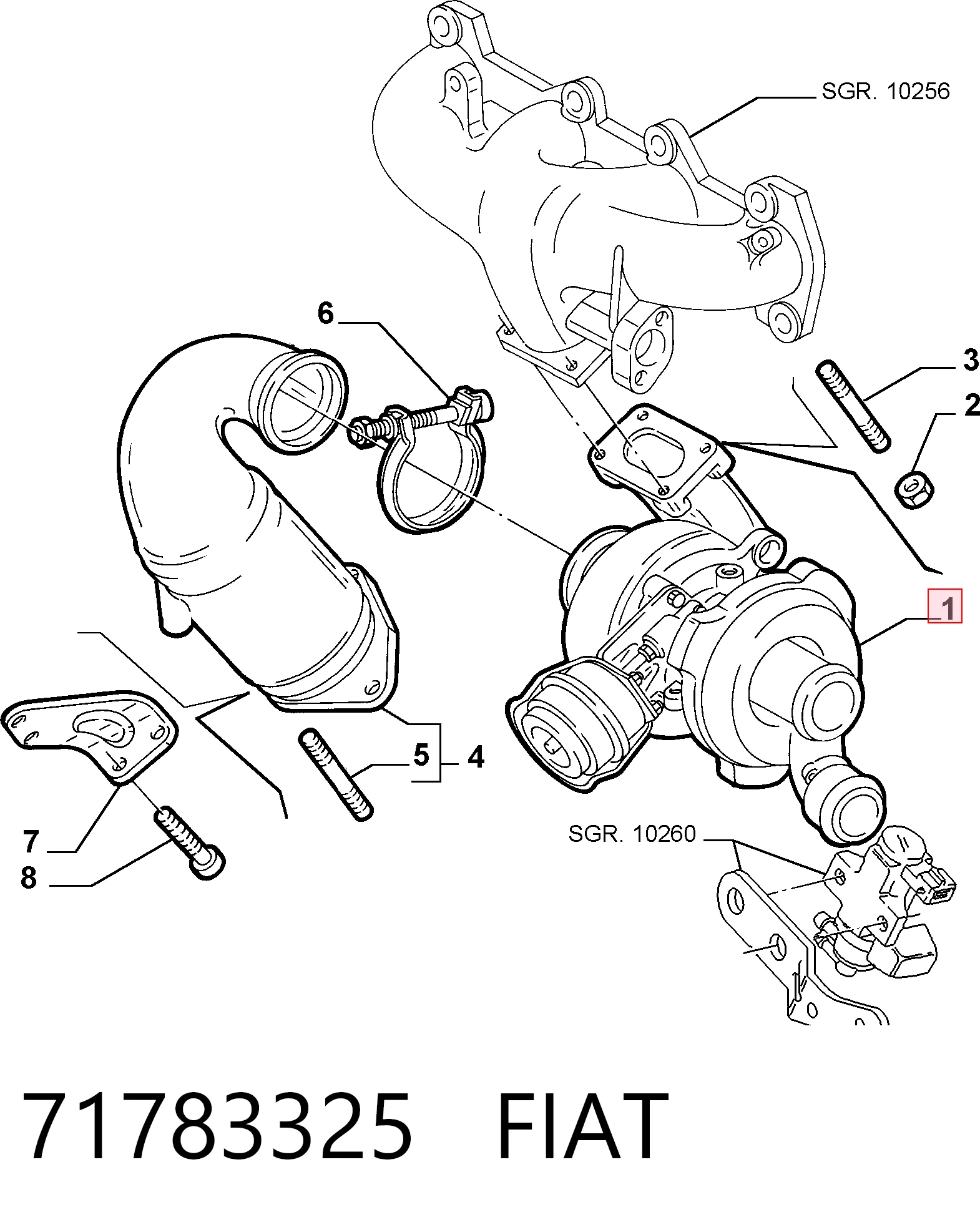 Turbina Alfa Romeo 156  932 ao melhor preço