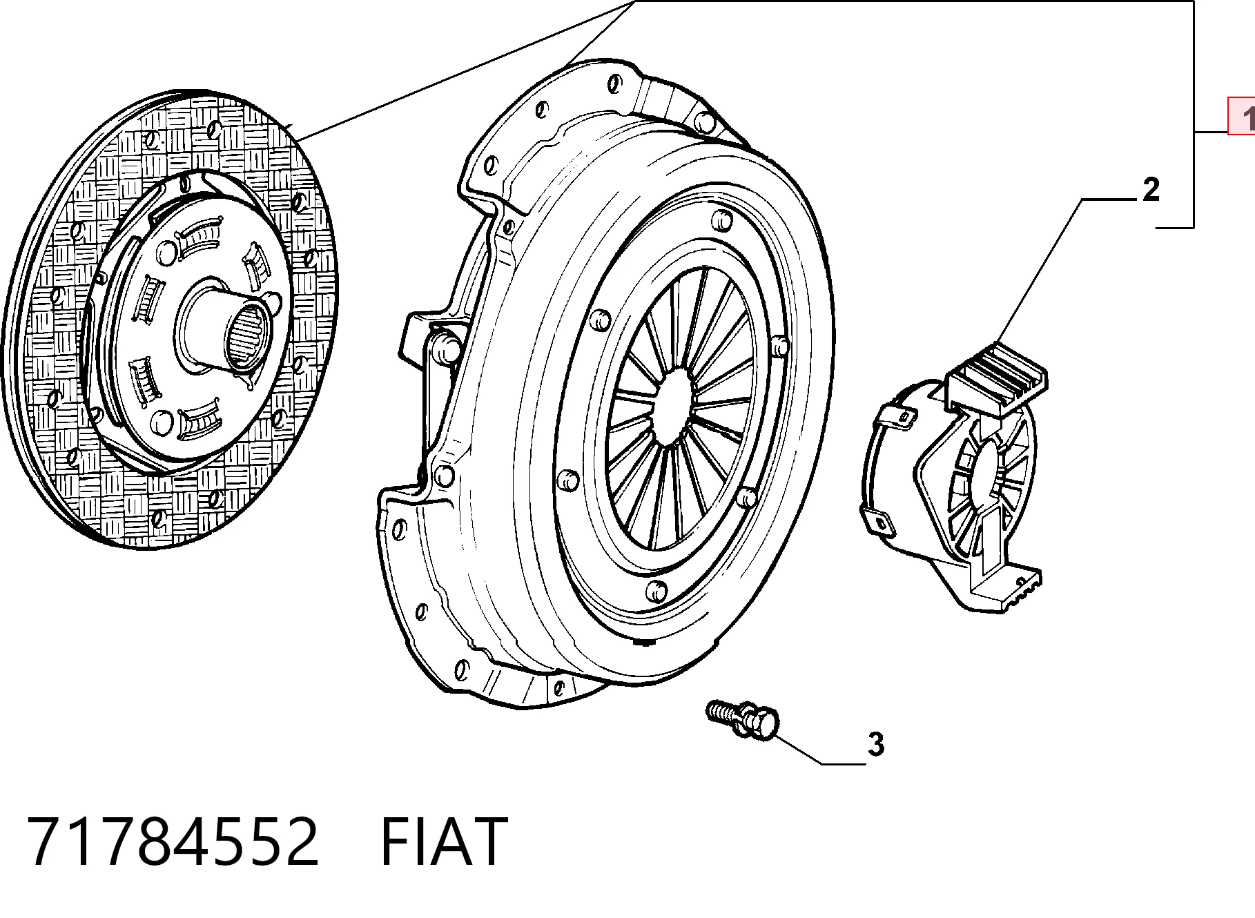 71784552 Fiat/Alfa/Lancia