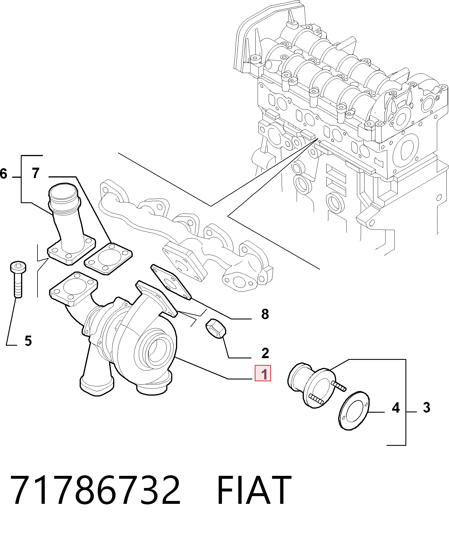71786732 Fiat/Alfa/Lancia