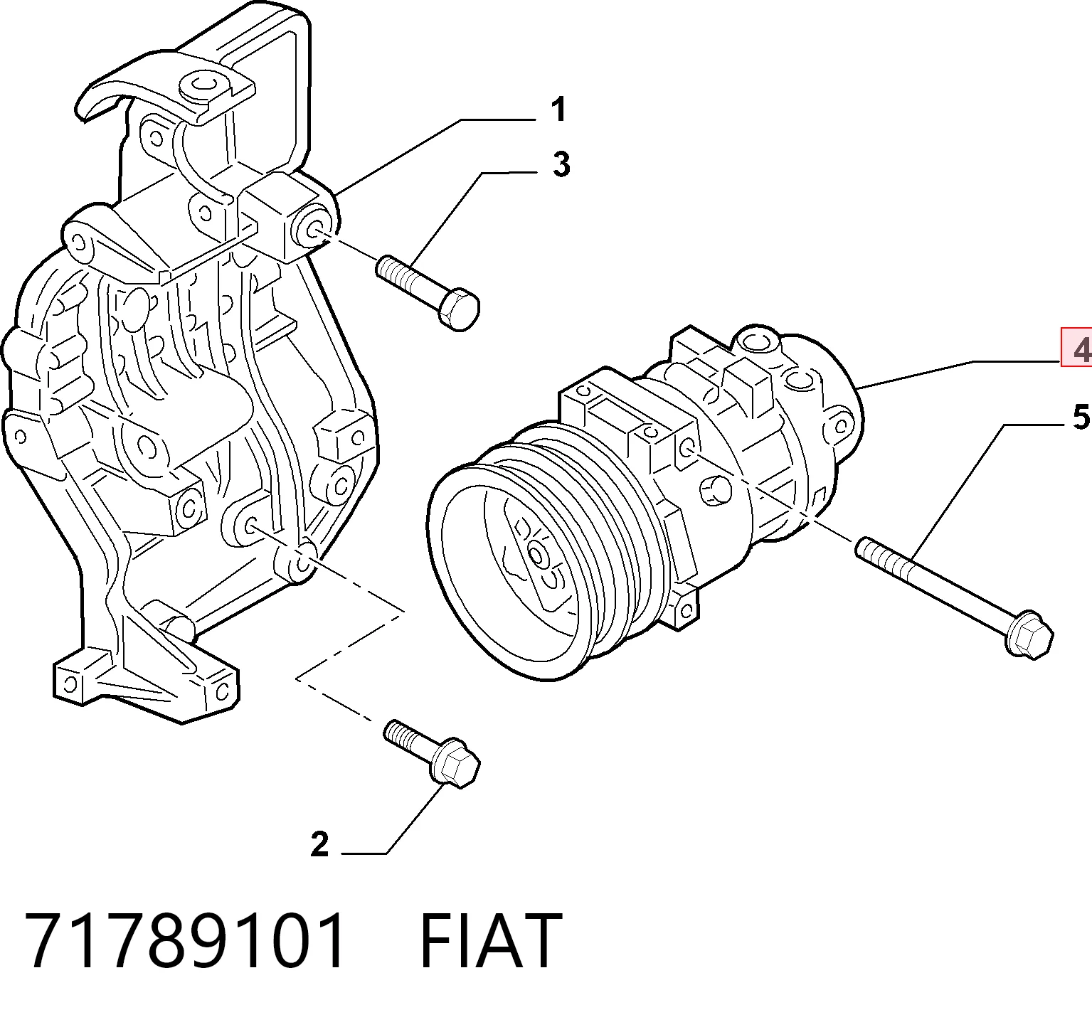 71789101 Fiat/Alfa/Lancia