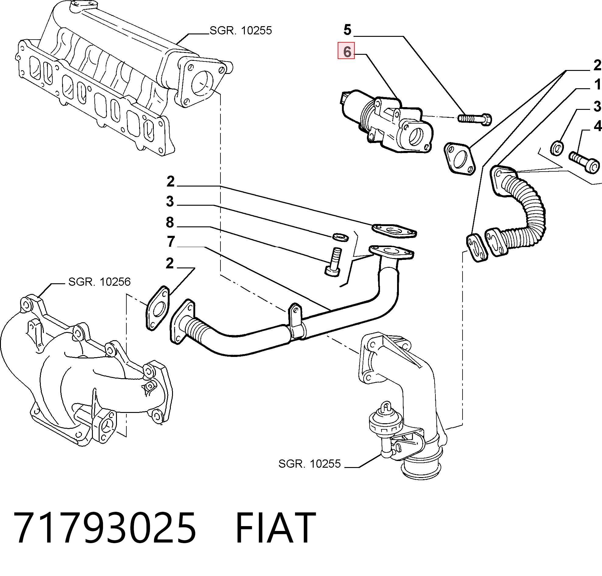 71793025 Fiat/Alfa/Lancia