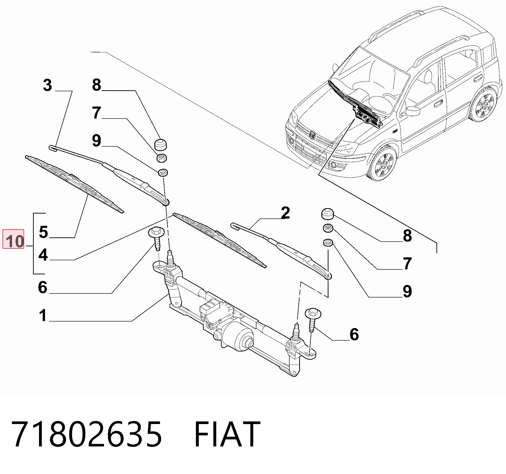 71802635 Fiat/Alfa/Lancia