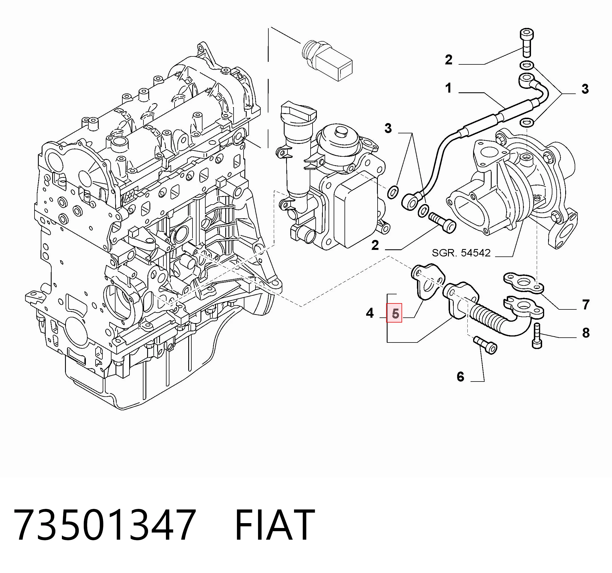 73501347 Fiat/Alfa/Lancia