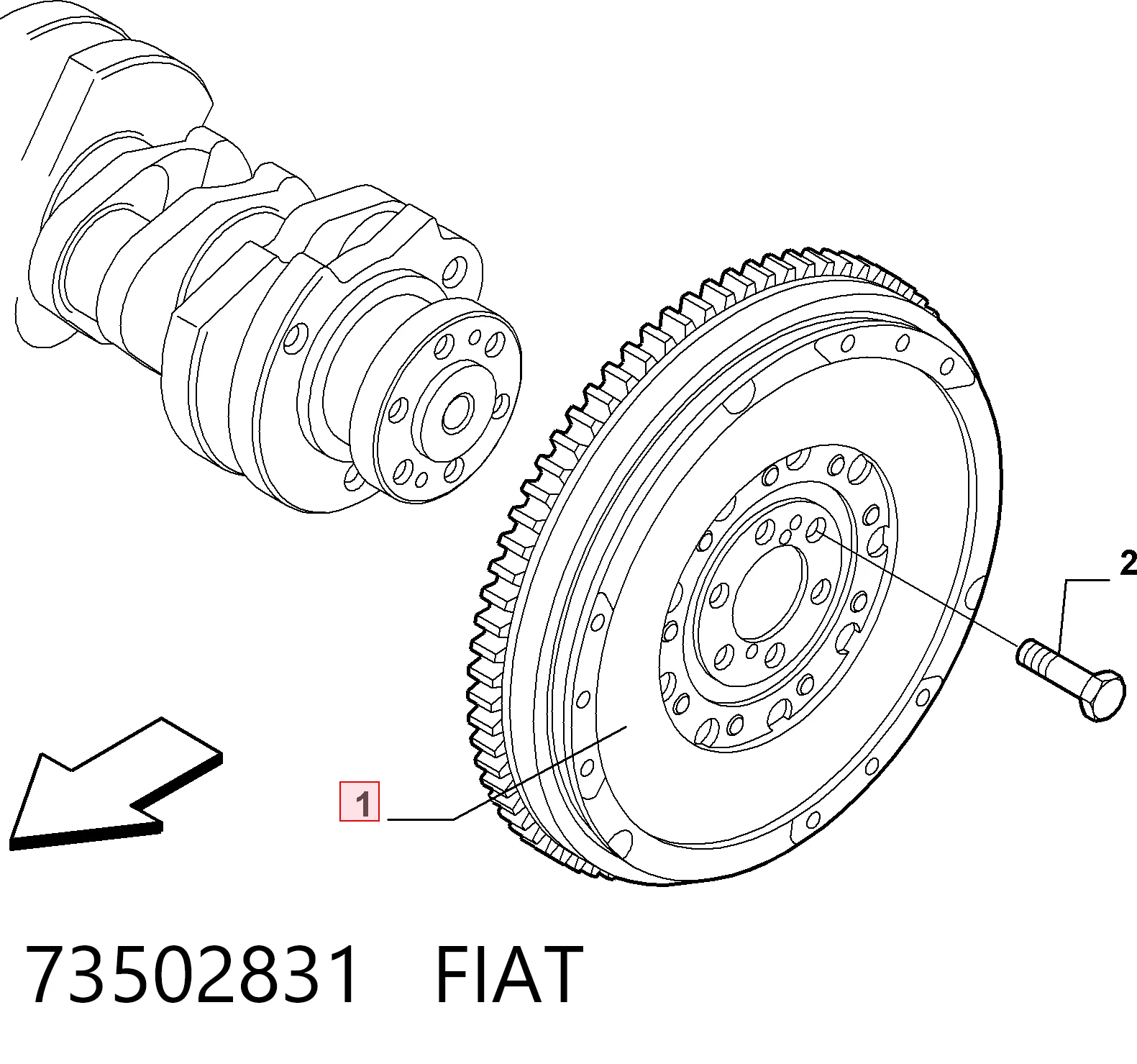 73502831 Fiat/Alfa/Lancia