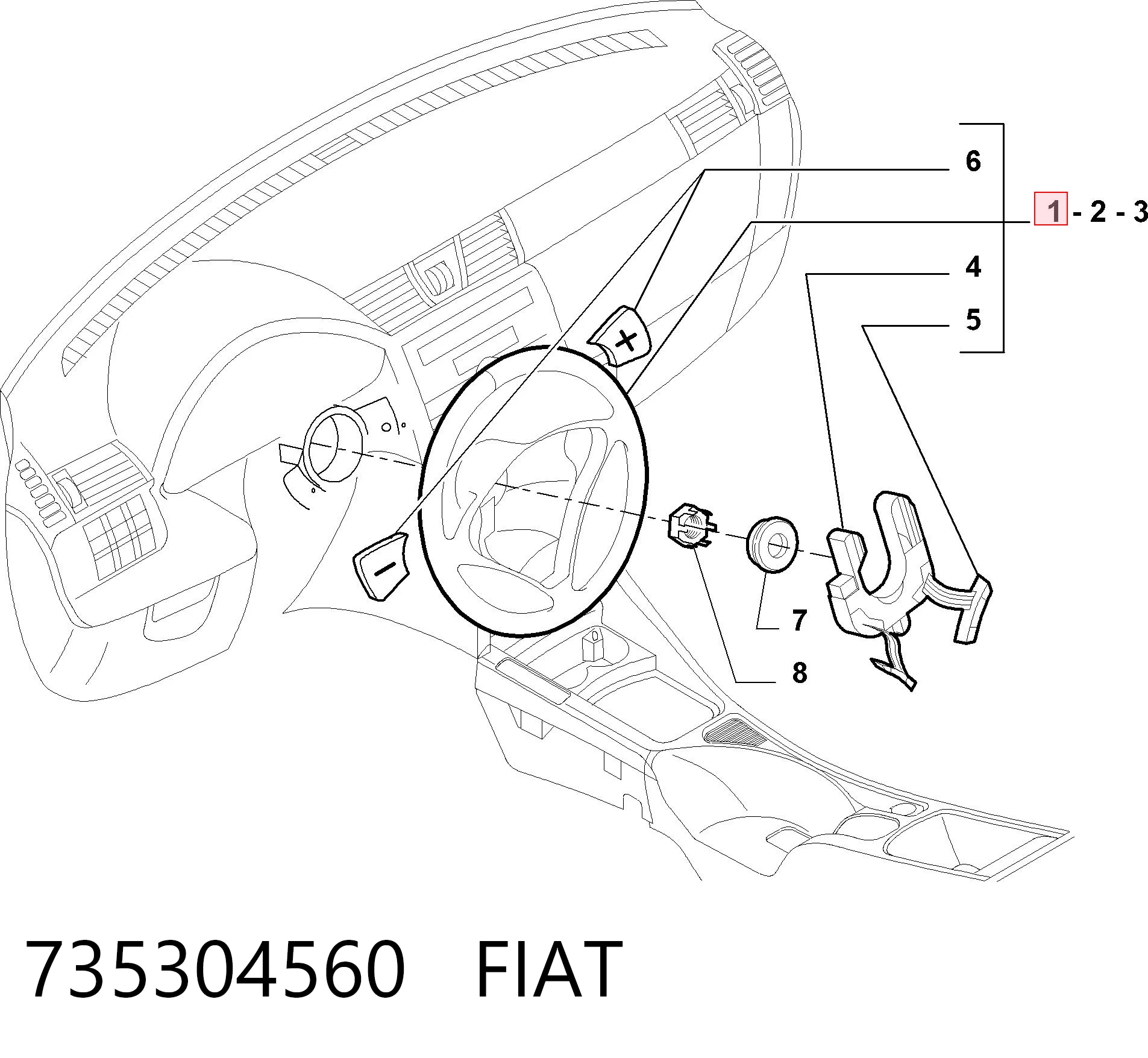 735304560 Fiat/Alfa/Lancia