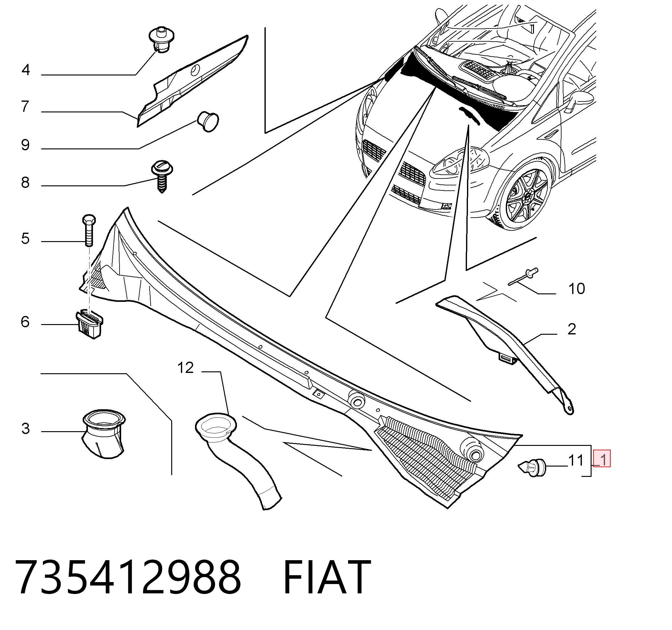 735412988 Fiat/Alfa/Lancia