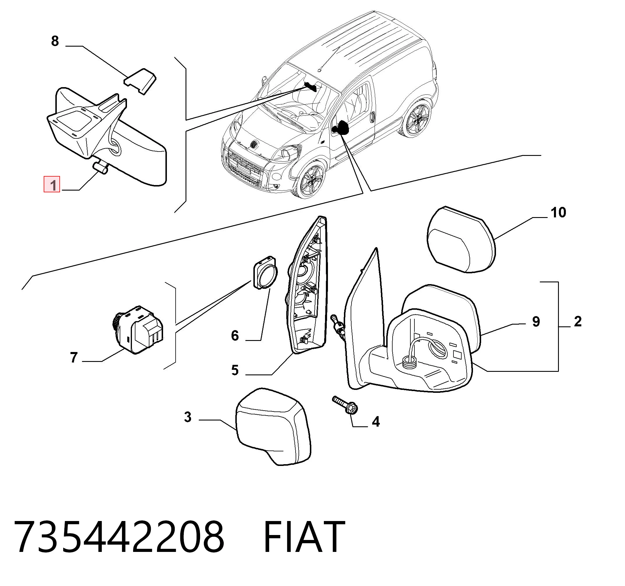 735442208 Fiat/Alfa/Lancia
