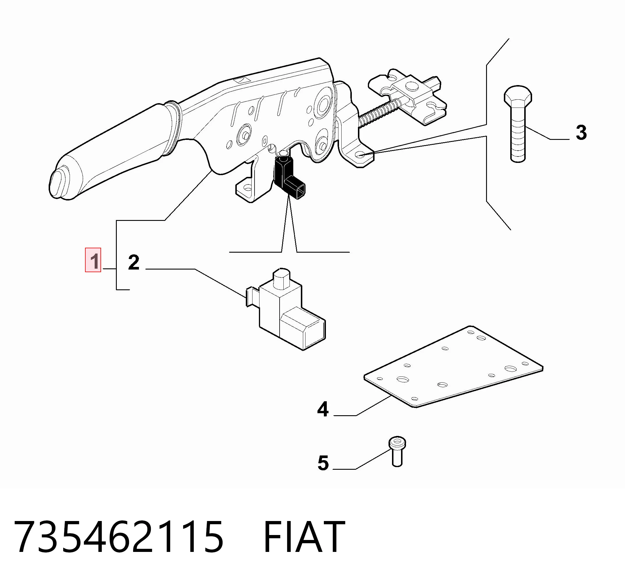 735462115 Fiat/Alfa/Lancia