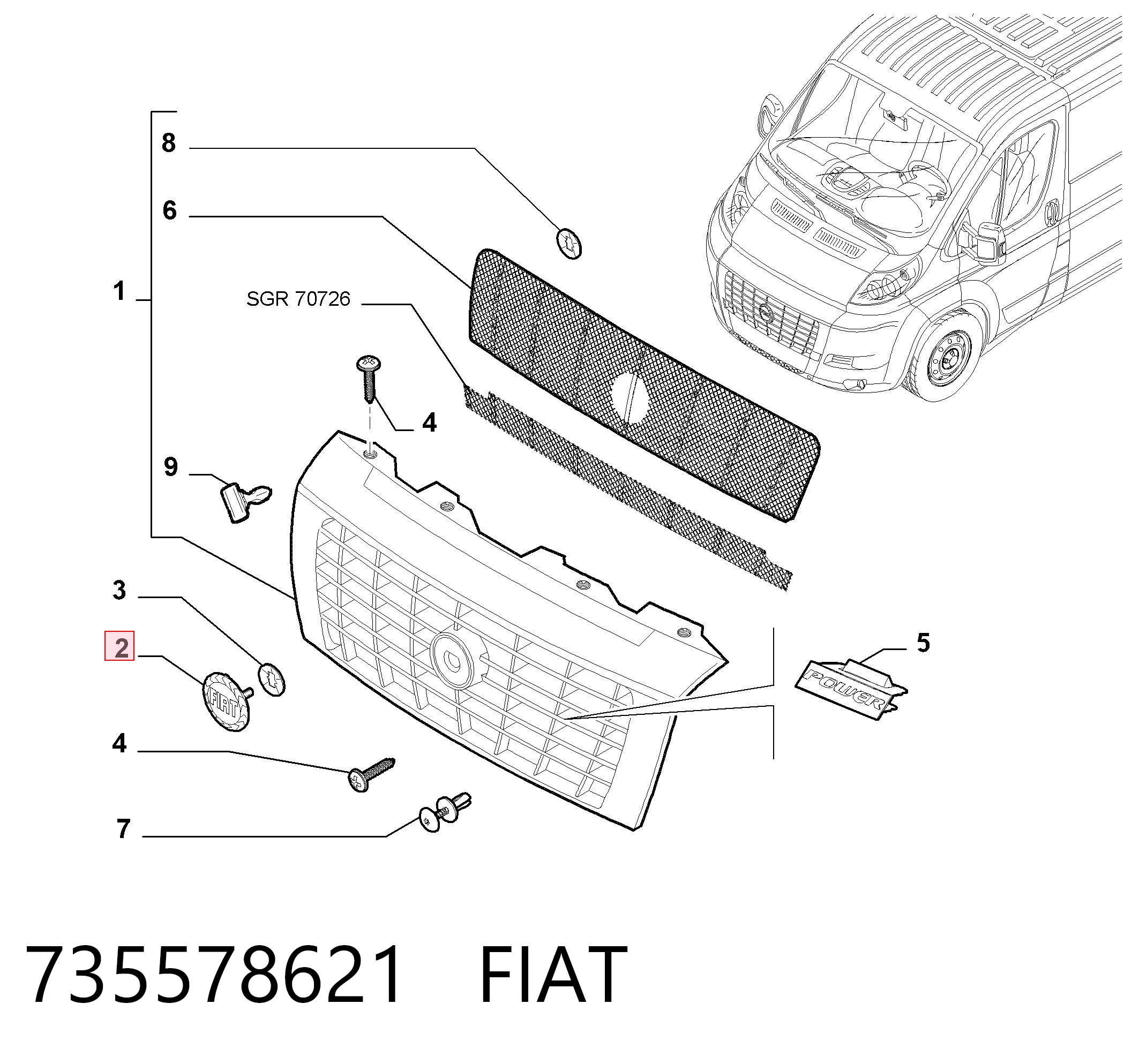 735578621 Fiat/Alfa/Lancia