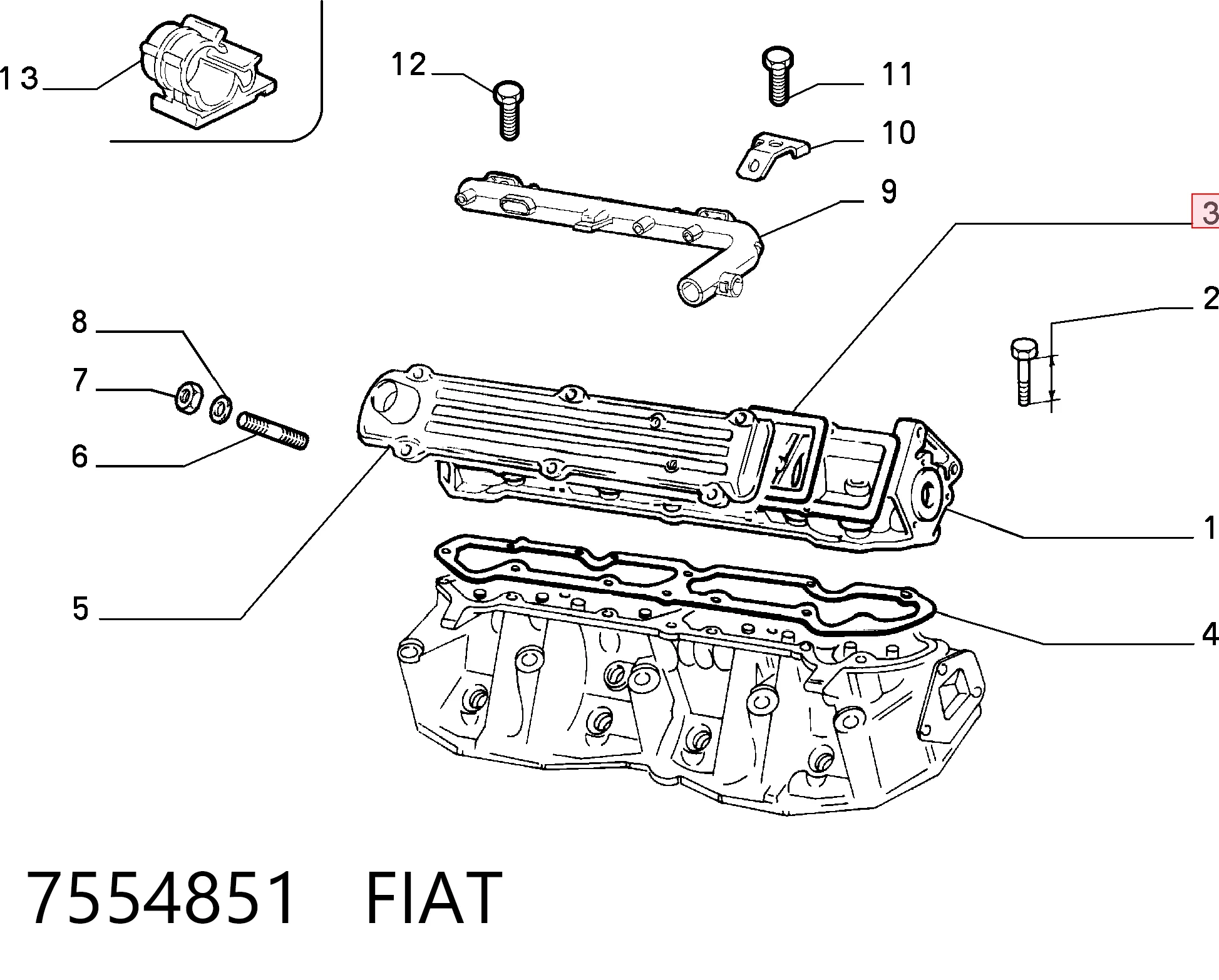7554851 Fiat/Alfa/Lancia