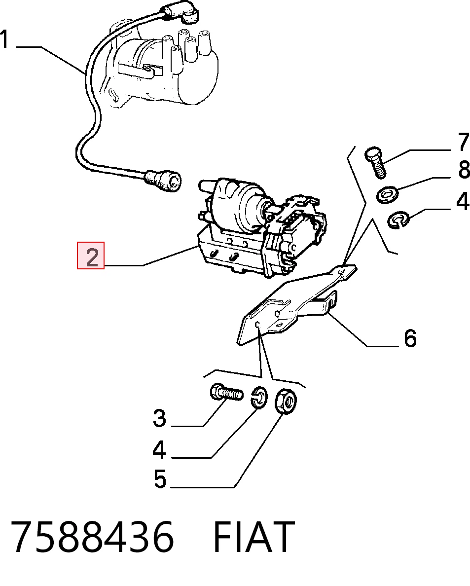 7588436 Fiat/Alfa/Lancia