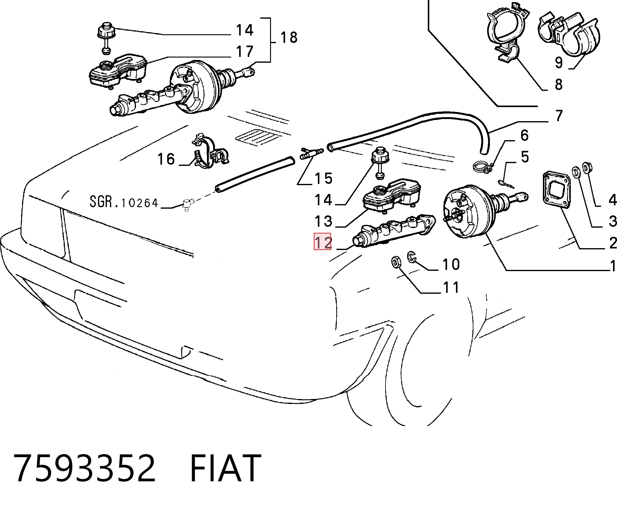 7593352 Fiat/Alfa/Lancia