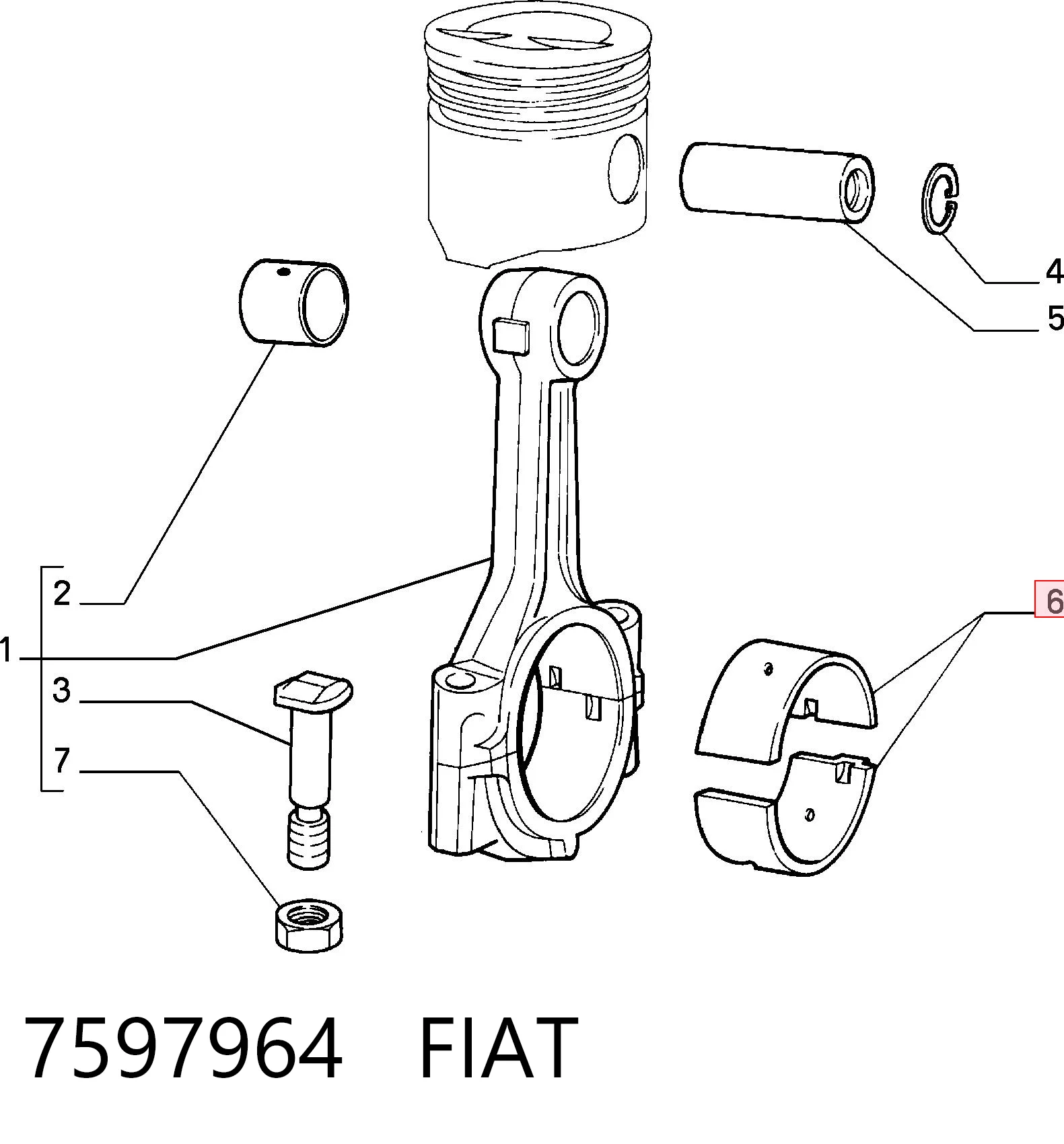 7597964 Fiat/Alfa/Lancia
