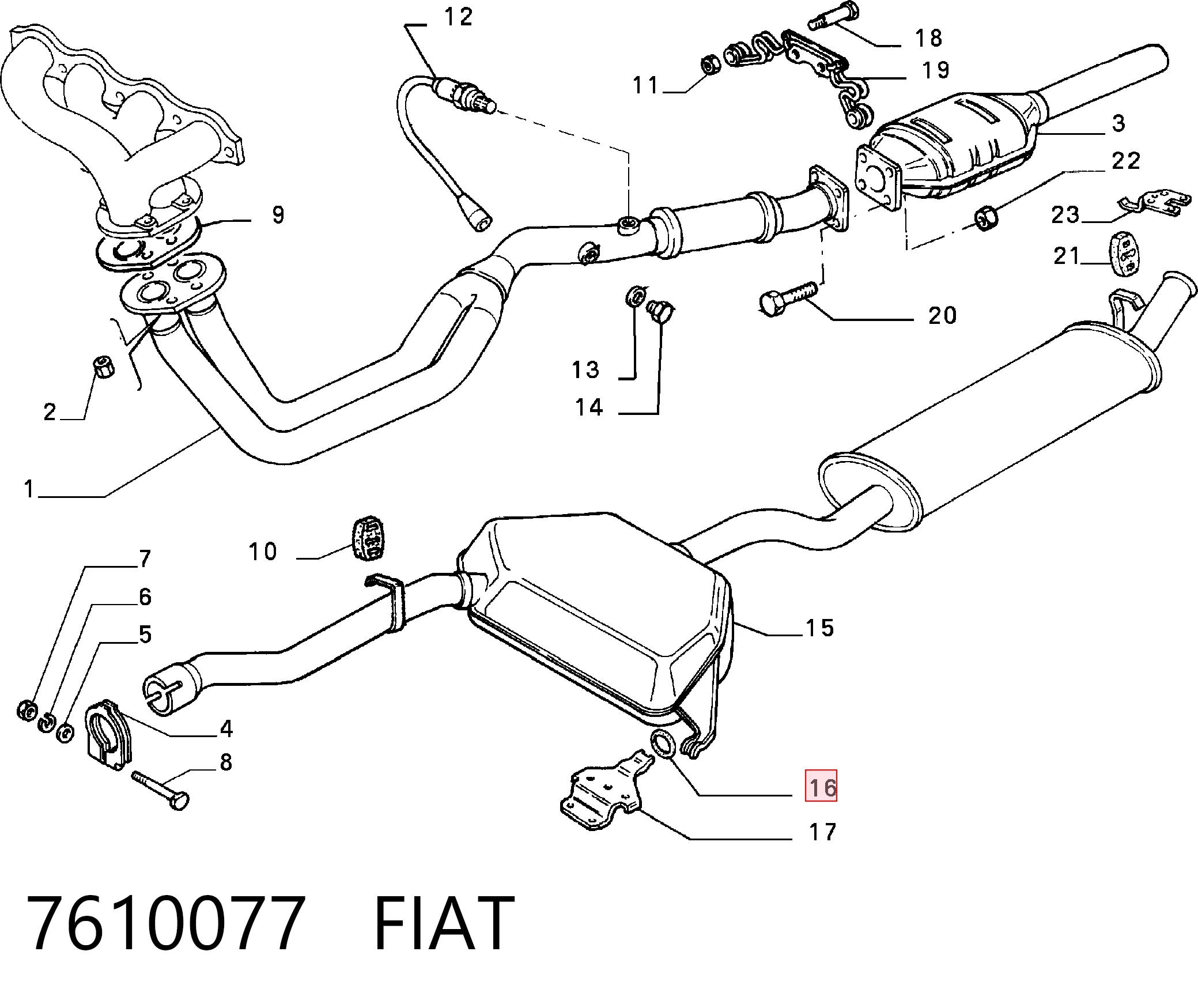para Audi A6 (4A5)