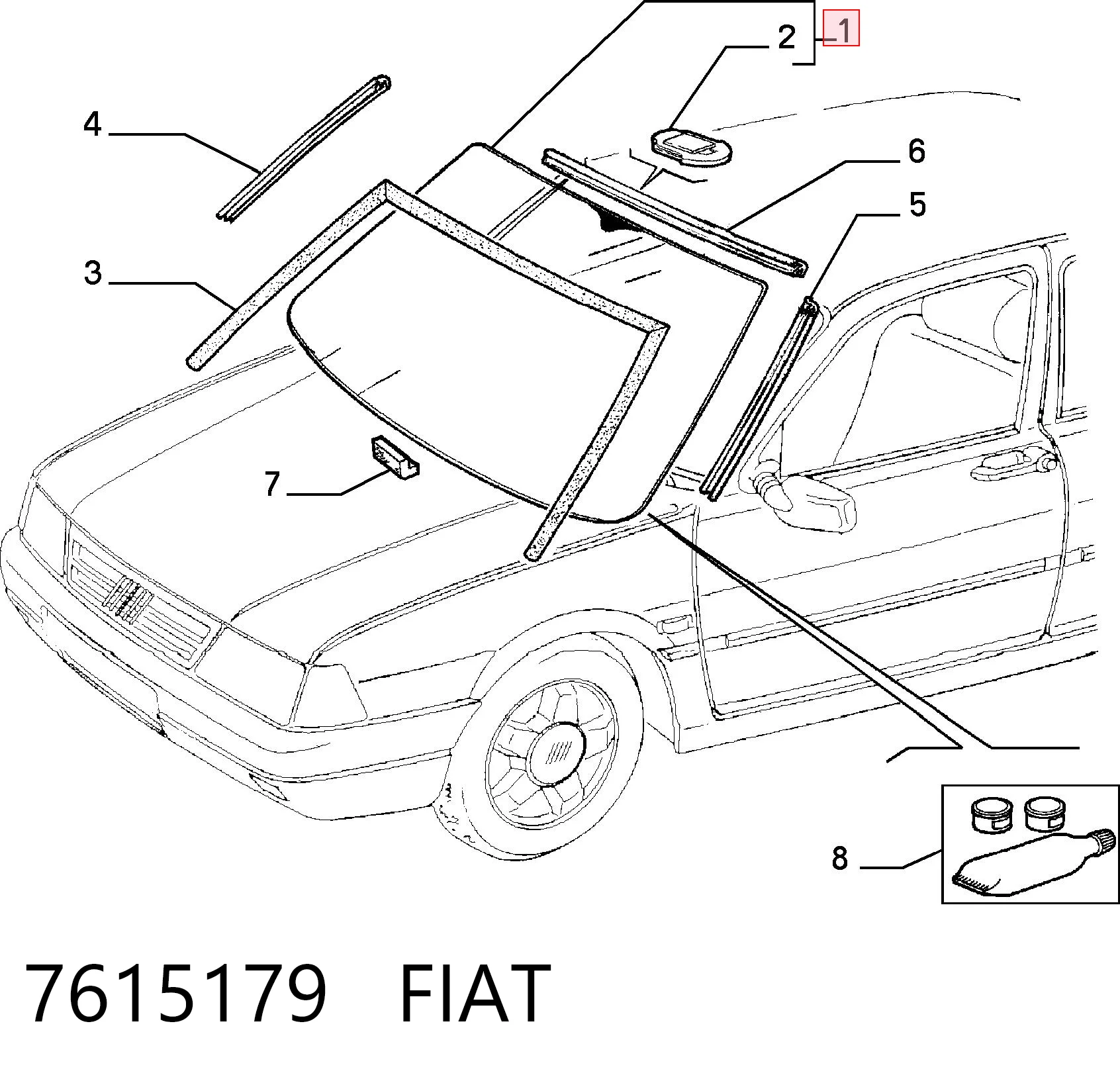 7615179 Fiat/Alfa/Lancia