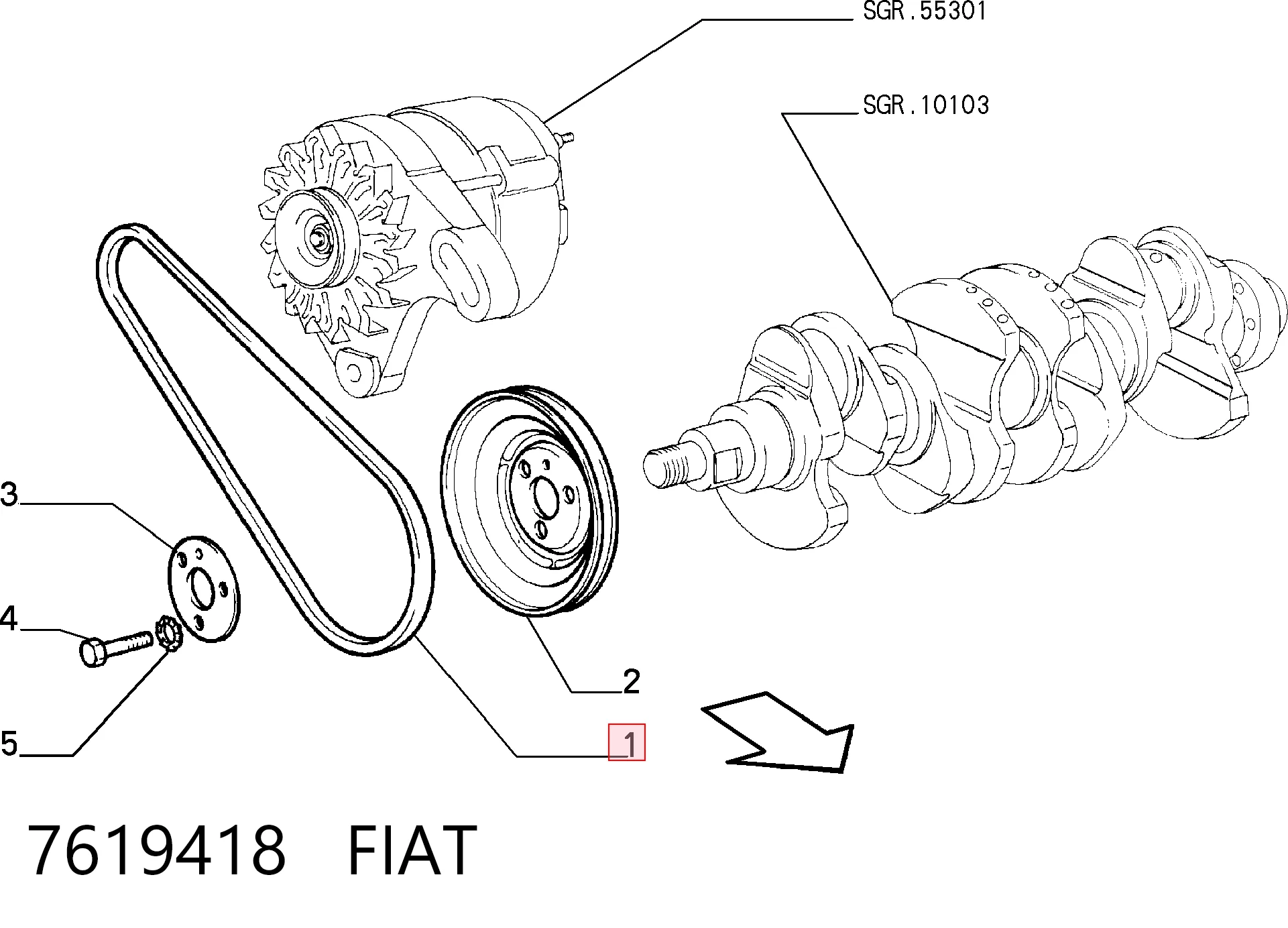 Compre Correia dos conjuntos de transmissão Volkswagen Polo 2