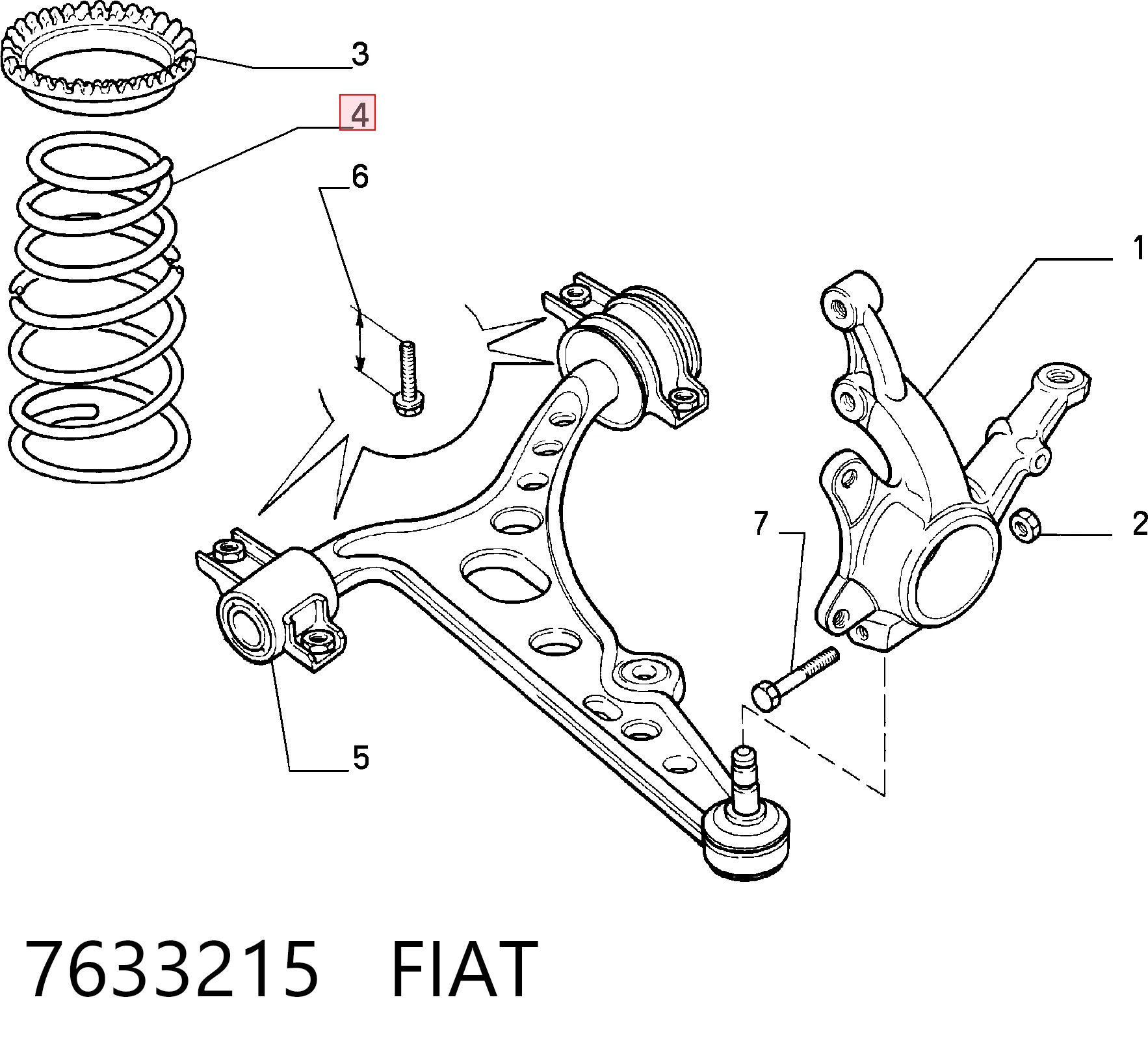 7633215 Fiat/Alfa/Lancia