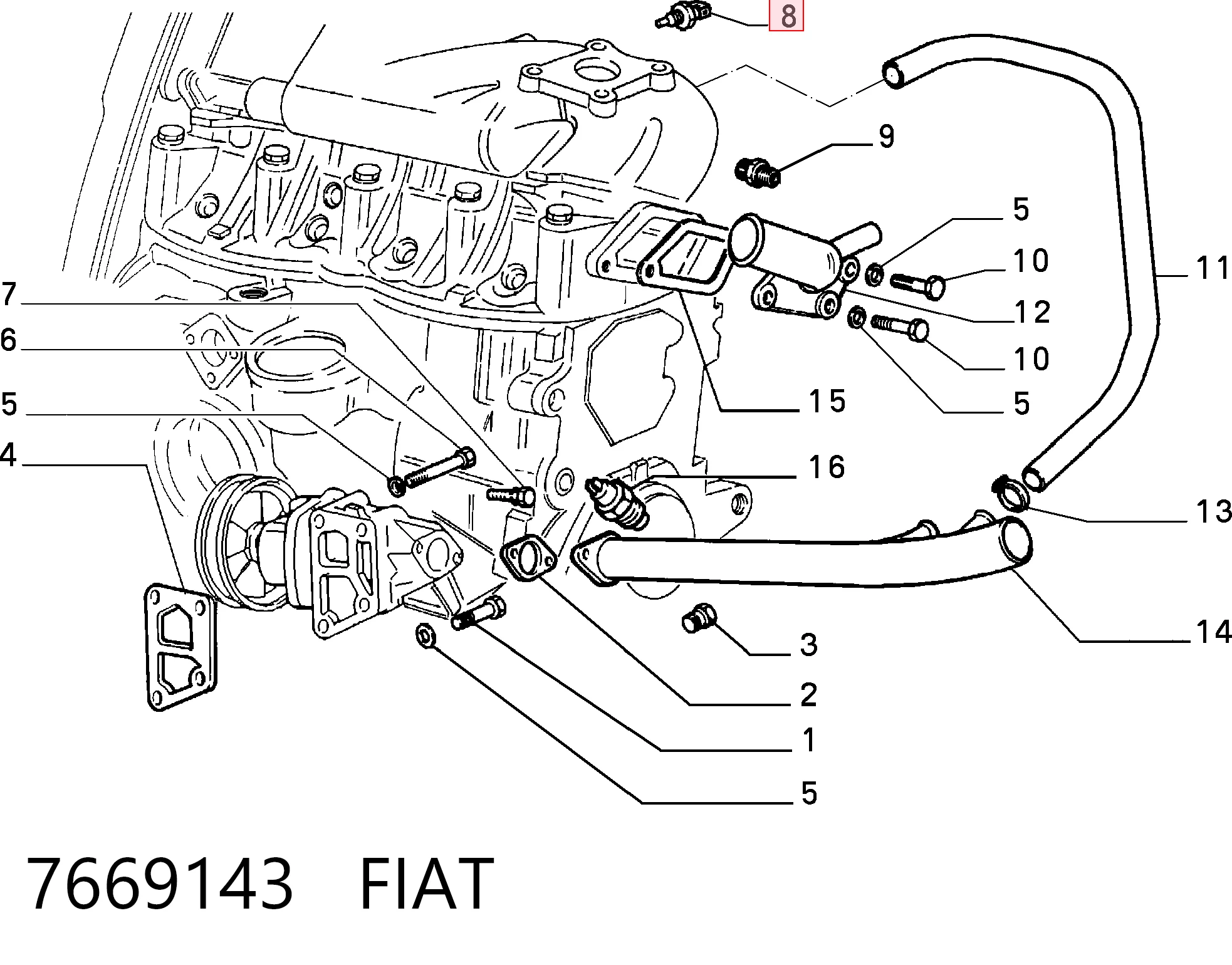 7669143 Fiat/Alfa/Lancia