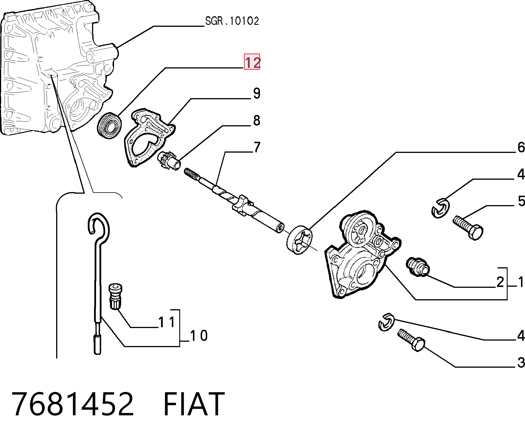 7681452 Fiat/Alfa/Lancia