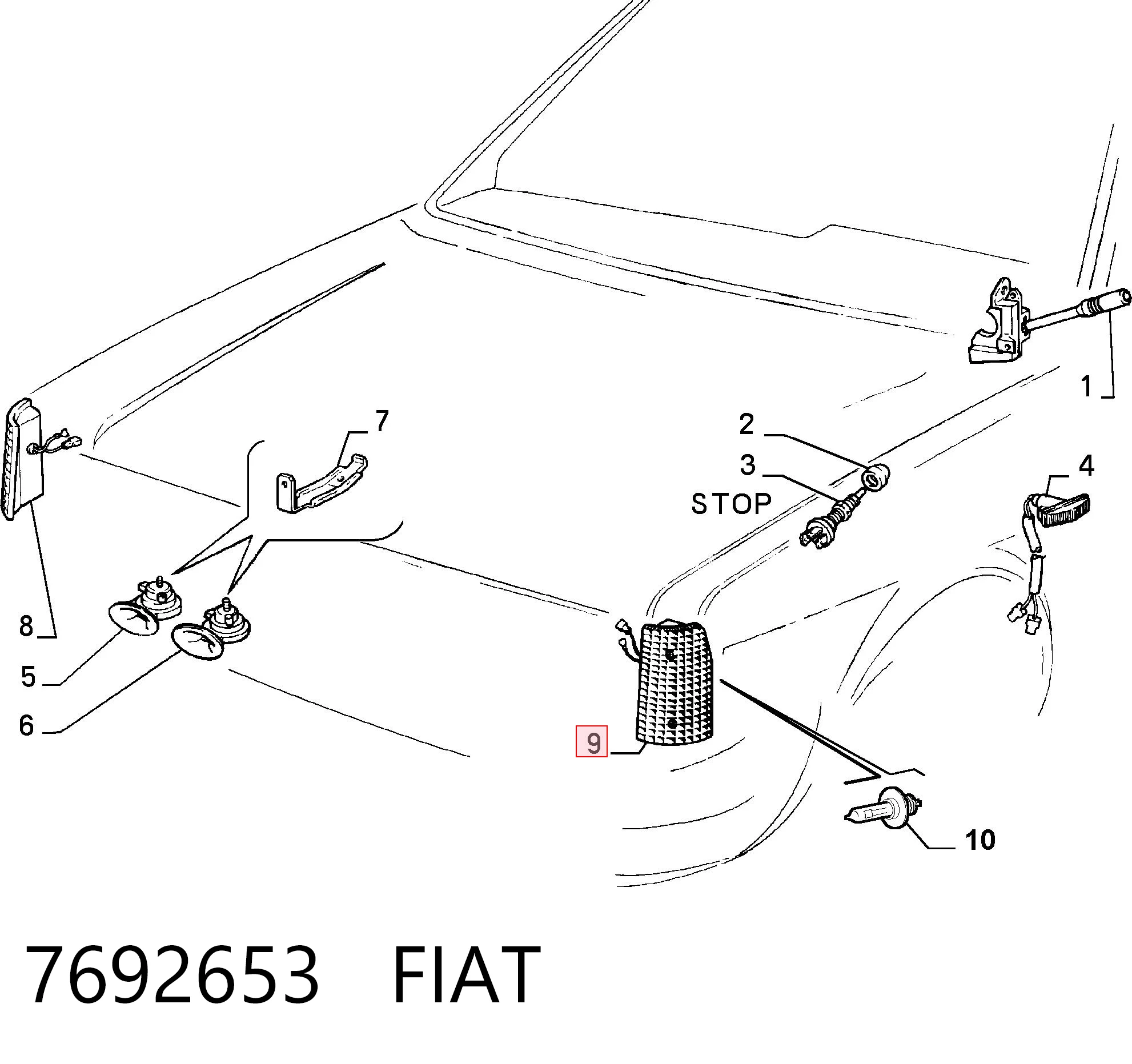 7692653 Fiat/Alfa/Lancia
